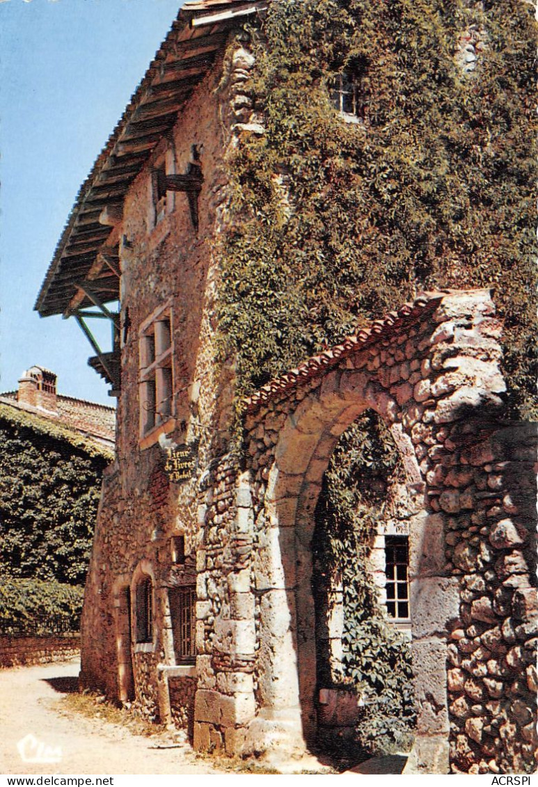 Cite Medievale De PEROUGES La Maison Du Lieur De Livres 20(scan Recto-verso) MA2257 - Pérouges