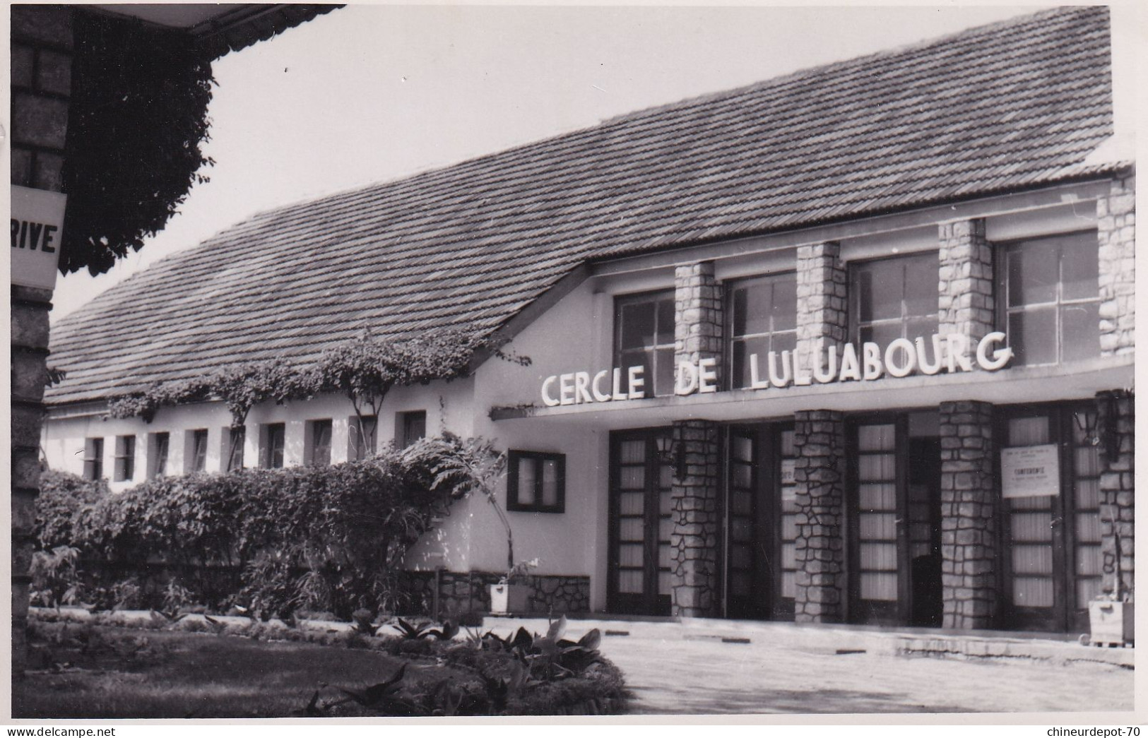 CERCLE DE LULUABOURG - Belgian Congo