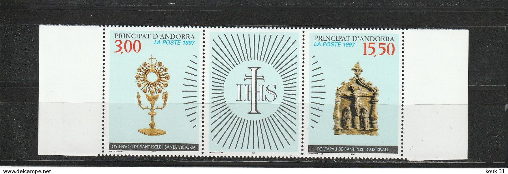 Andorre YT 492 A ** : Ostensoir , Paix De Saint-Pierre - 1997 - Unused Stamps