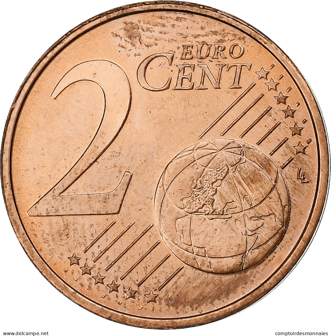Chypre, 2 Euro Cent, 2009, SUP, Cuivre Plaqué Acier, KM:79 - Chipre