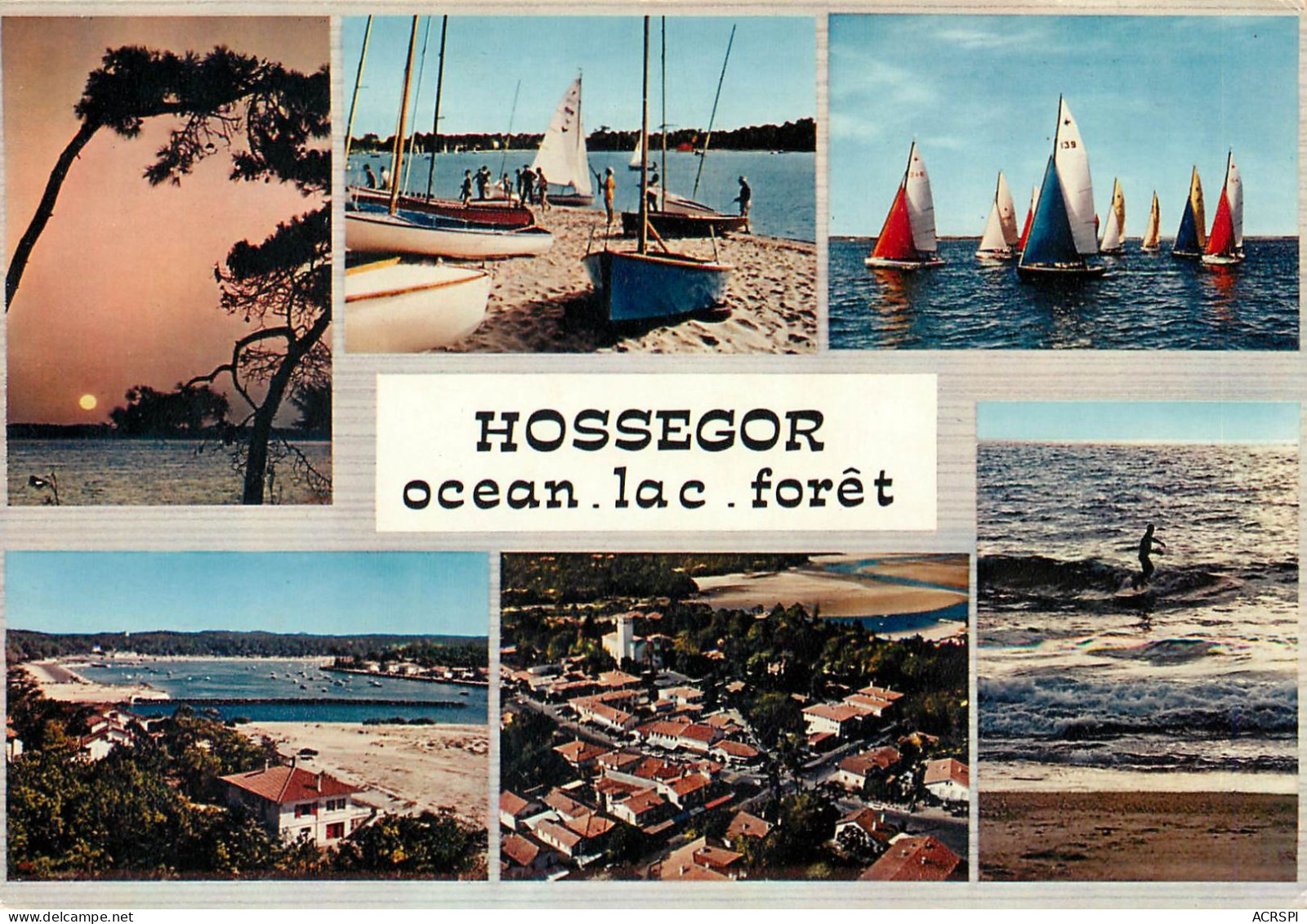 HOSSEGOR  Ocean Lac Foret  40 (scan Recto-verso)MA2281Bis - Hossegor
