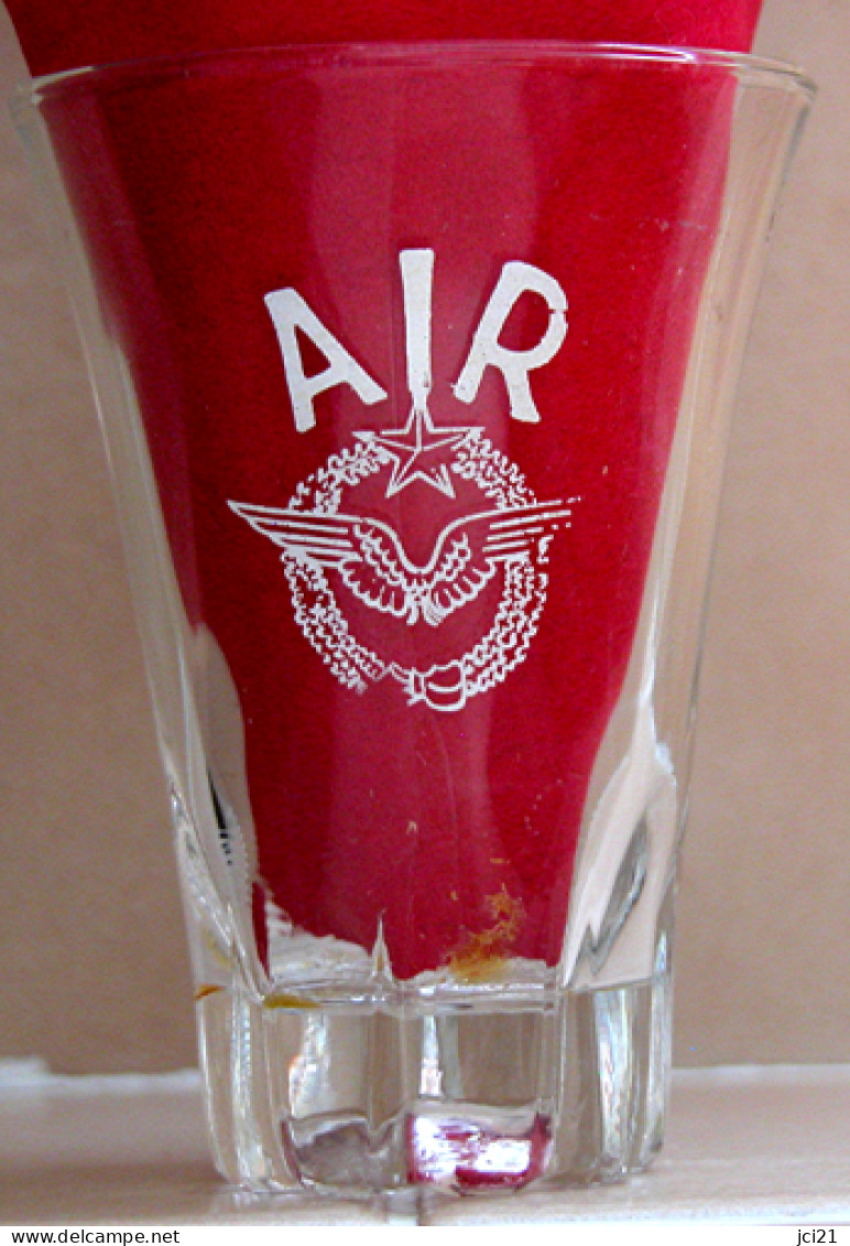 Verre à Digestif De L'Armée De L'air " AIR " [Ailes, étoile, Couronne]_D230 - Fuerzas Aéreas