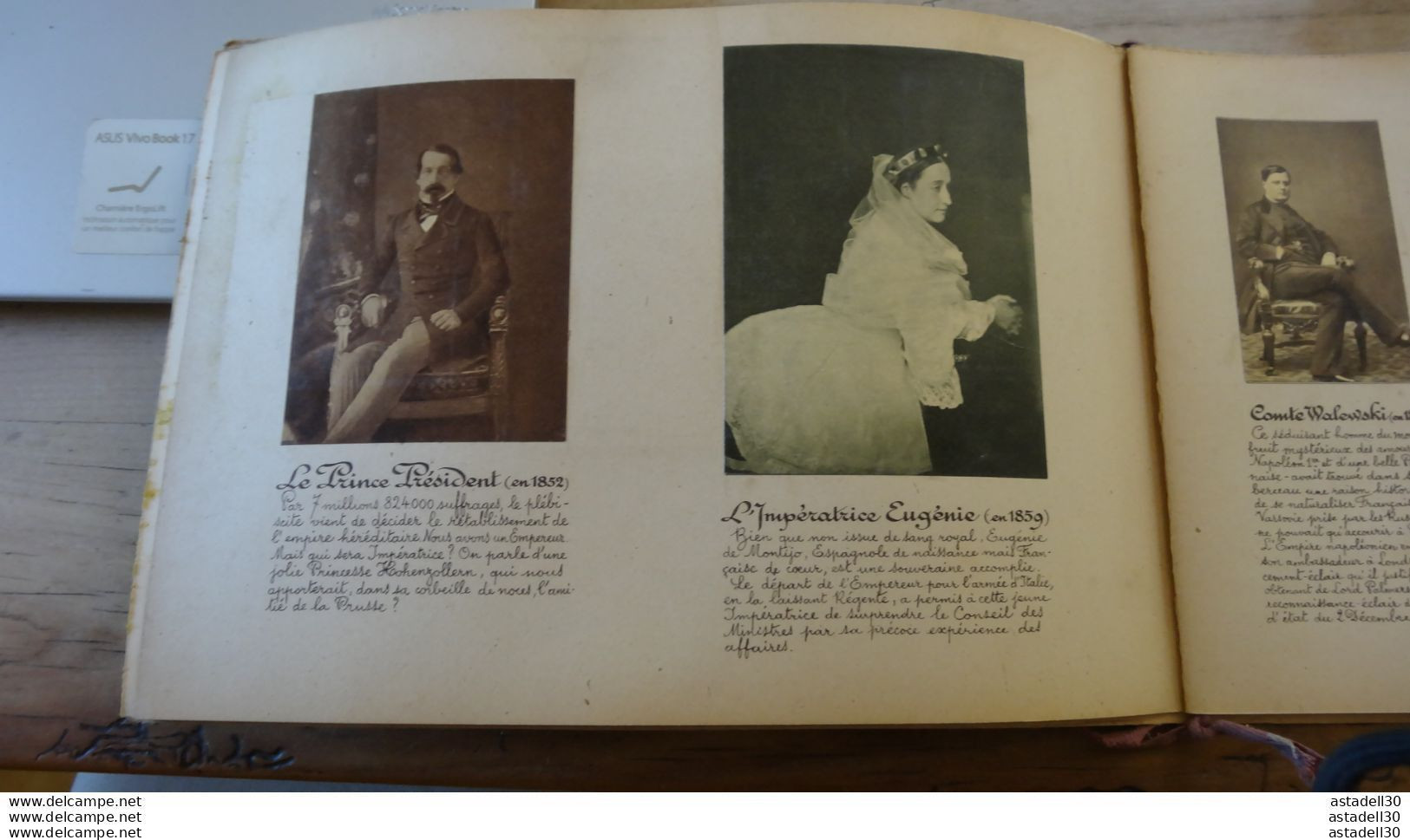 ALBUM DE PHOTOGRAPHIES : " Dans L'intimité De Personnages Illustres 1860-1905...... H-SJG11 ....... TIR1-POS22 - 1801-1900