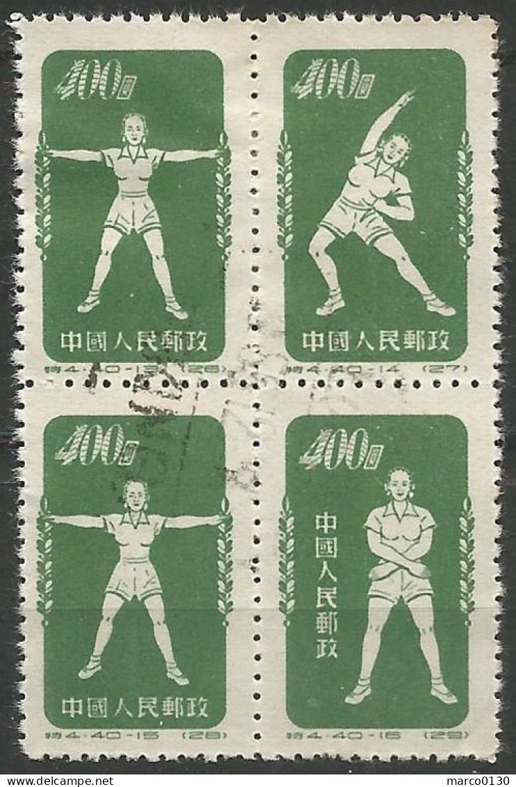 CHINE SERIE DU N° 933 AU N° 942C OBLITERE - Usados