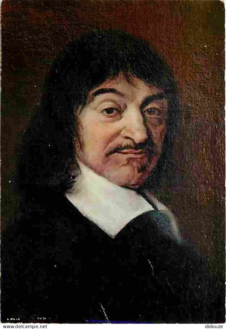 Histoire - Peinture - Portrait - Descartes - Philosophe Et Mathématicien - CPM - Voir Scans Recto-Verso - History