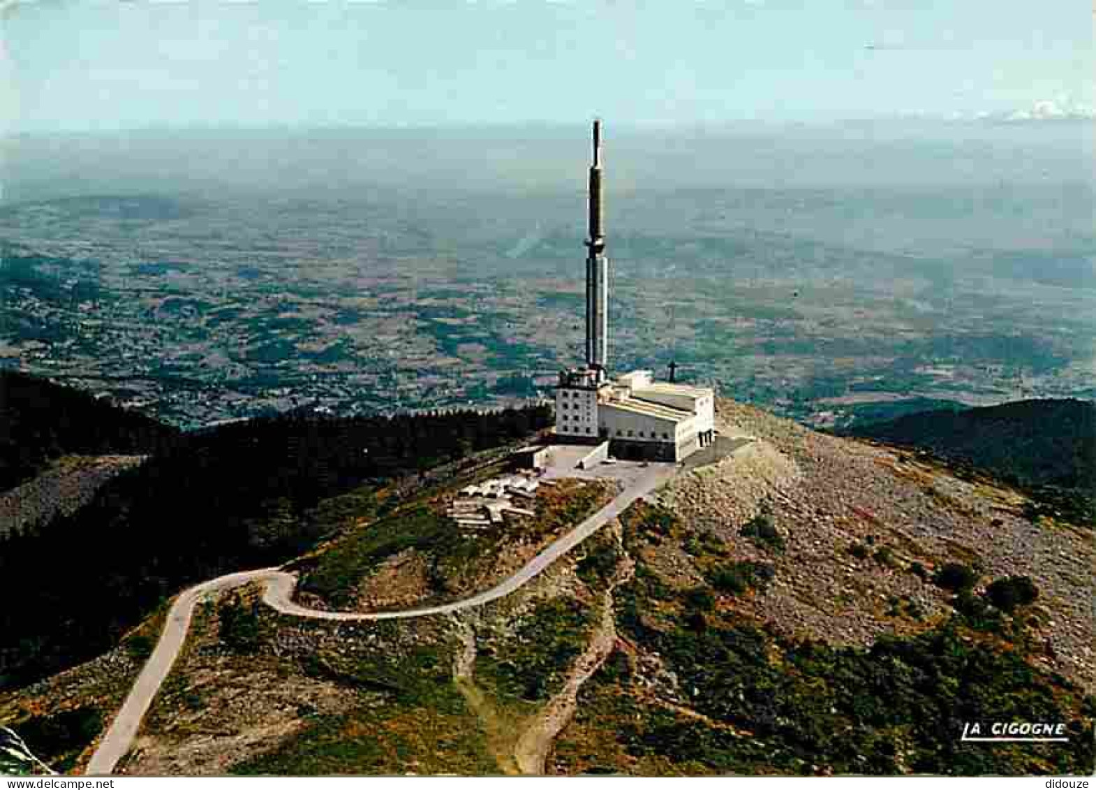 42 - Le Mont Pilat - La Tour De Télévision - Panorama Sur La Vallée Du Rhône - CPM - Voir Scans Recto-Verso - Mont Pilat