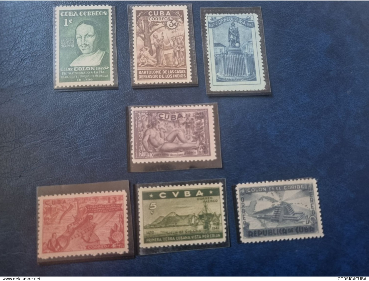 CUBA  NEUF  1944  ANI.  450  DEL  DESCUBRIMIENTO  DE  AMERICA  //  PARFAIT  ETAT  //  1er  CHOIX  // - Unused Stamps