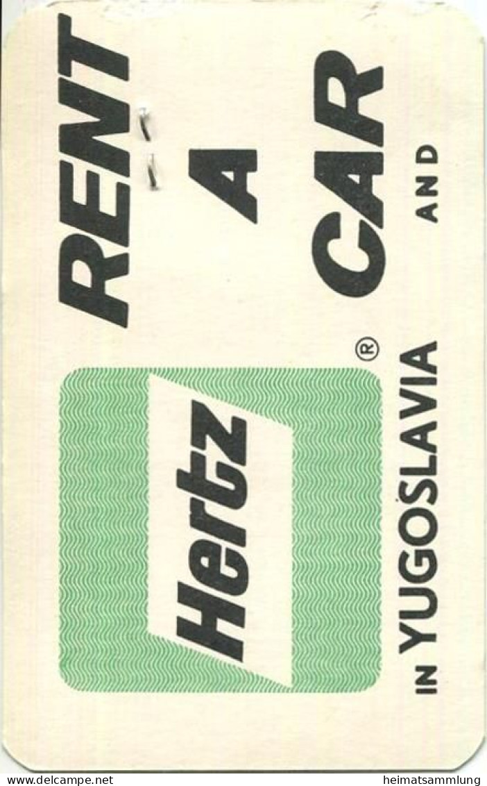 Boarding Pass - Aerodrom Beograd - Din 15 - Bordkarten