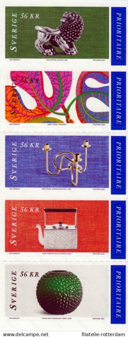 Sweden / Zweden - Postfris / MNH - Booklet Classic Design 2024 - Ungebraucht