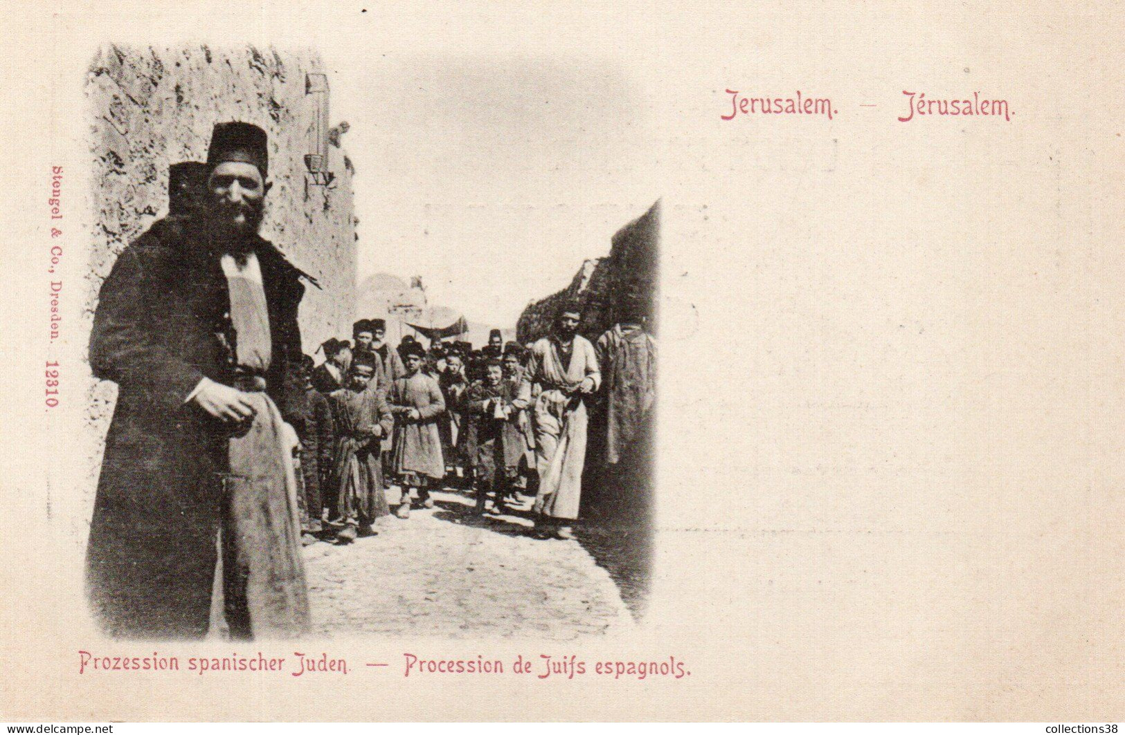Jerusalem - Prozession Spanischer Juden - Procession De Juifs Espagnols - Israel