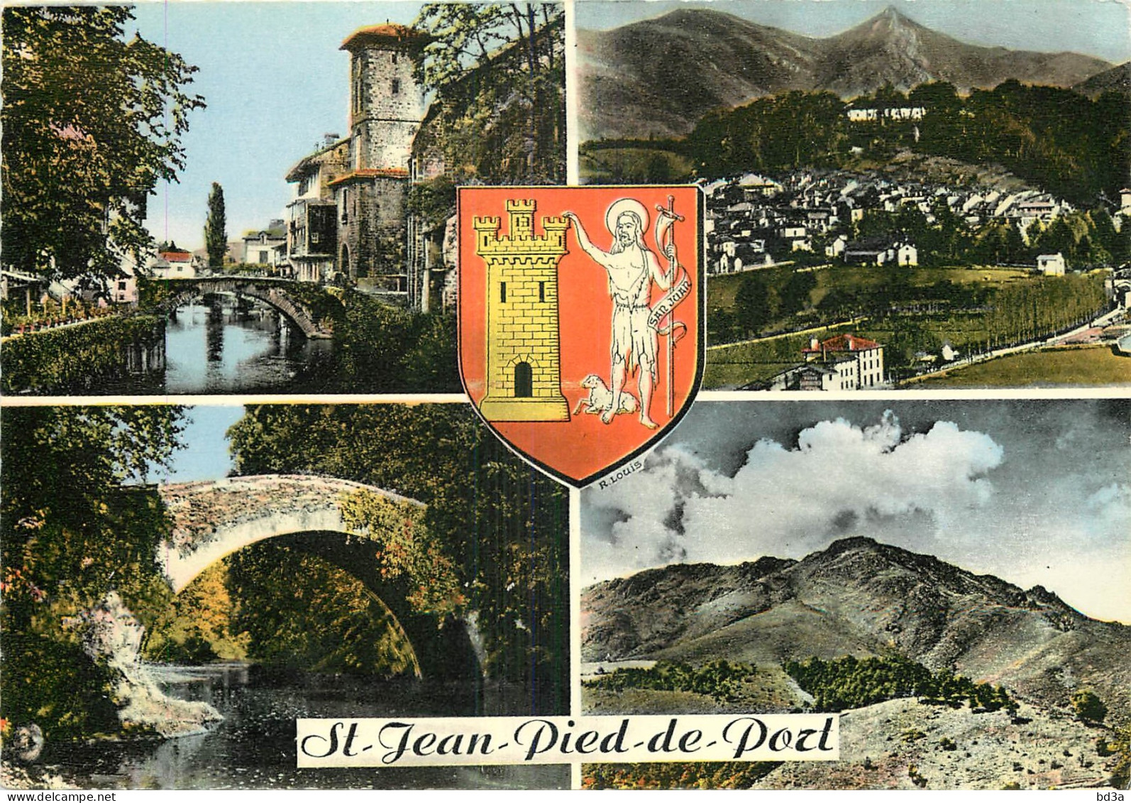 64 - SAINT JEAN PIED DE PORT - MULTIVUES - BLASON - Saint Jean Pied De Port