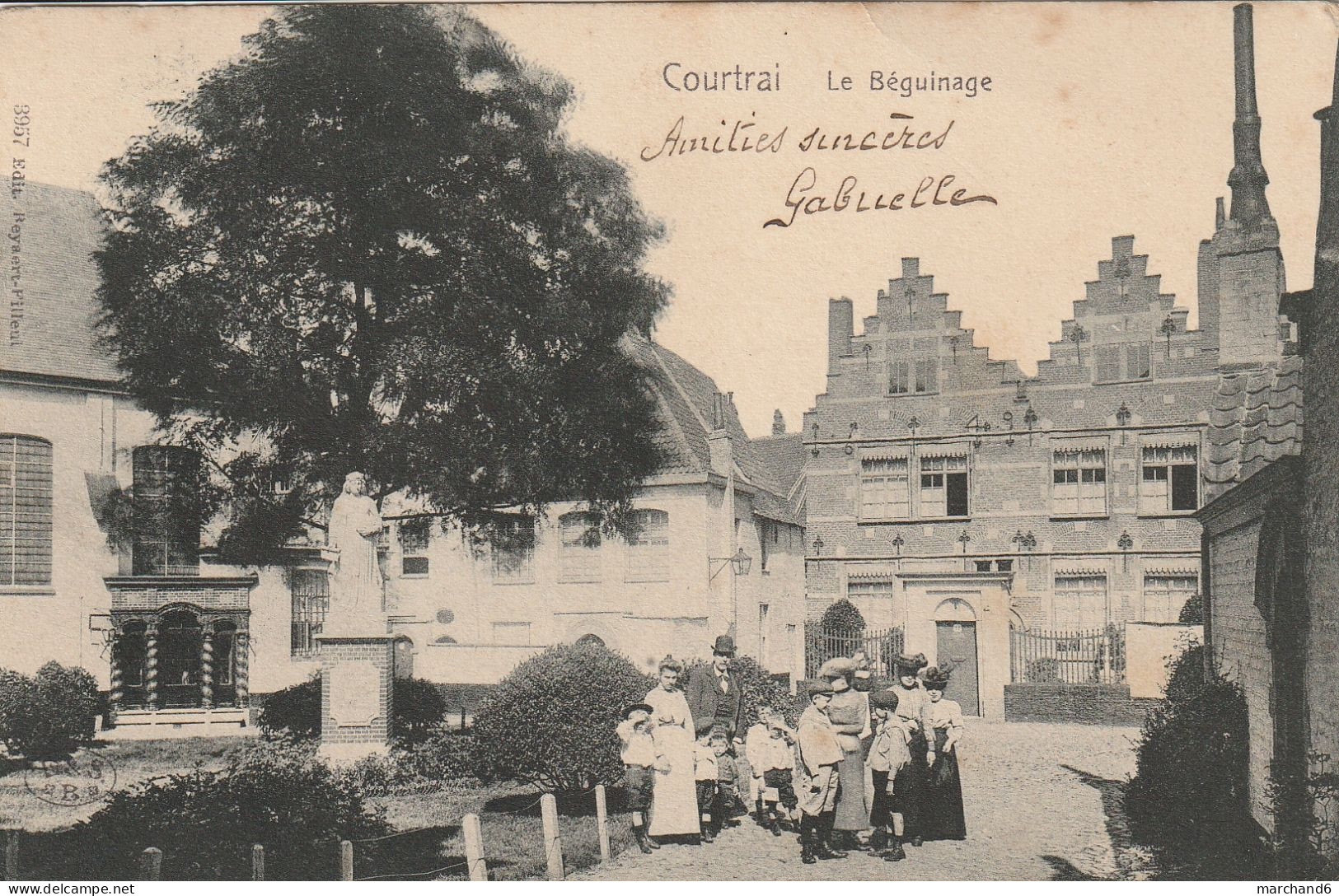 Courtrai Le Béguinage édition Beyaert Filleul N°3957 - Kortrijk