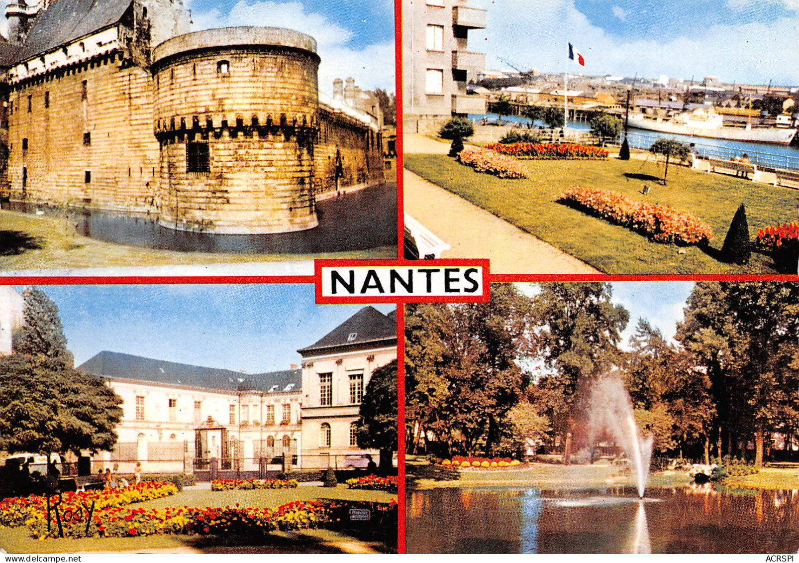 Multivue De NANTES  21 (scan Recto-verso)MA2296Ter - Nantes