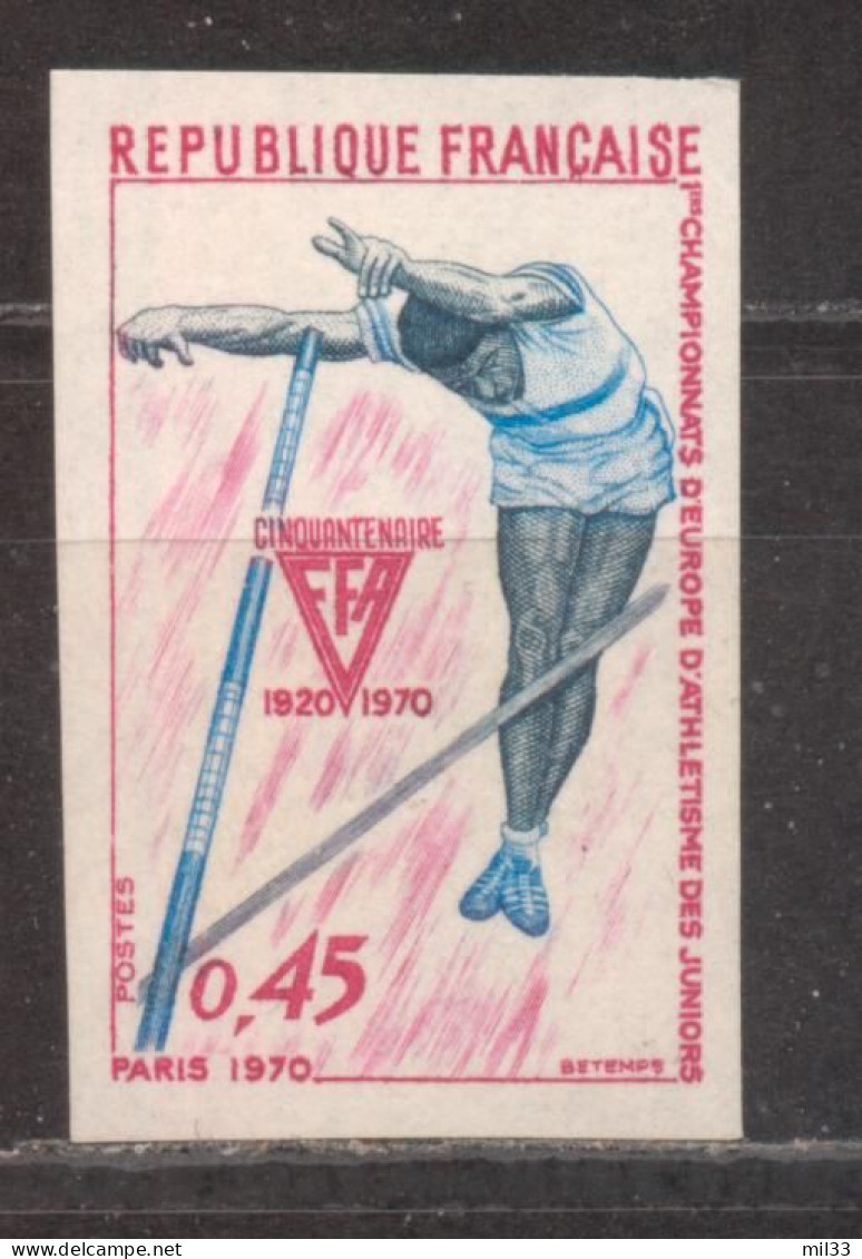 Championnats D'athlétisme YT 1650 De 1970 Sans Trace Charnière - Unclassified