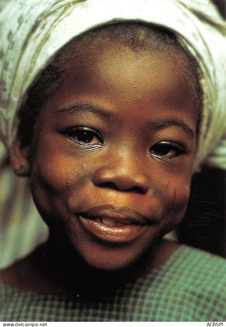 BENIN Portrait Jeune Enfant  Petit Beninois Photo Claude SAUVAGEOT  CCFD  14  (scan Recto-verso)MA2295Ter - Benín