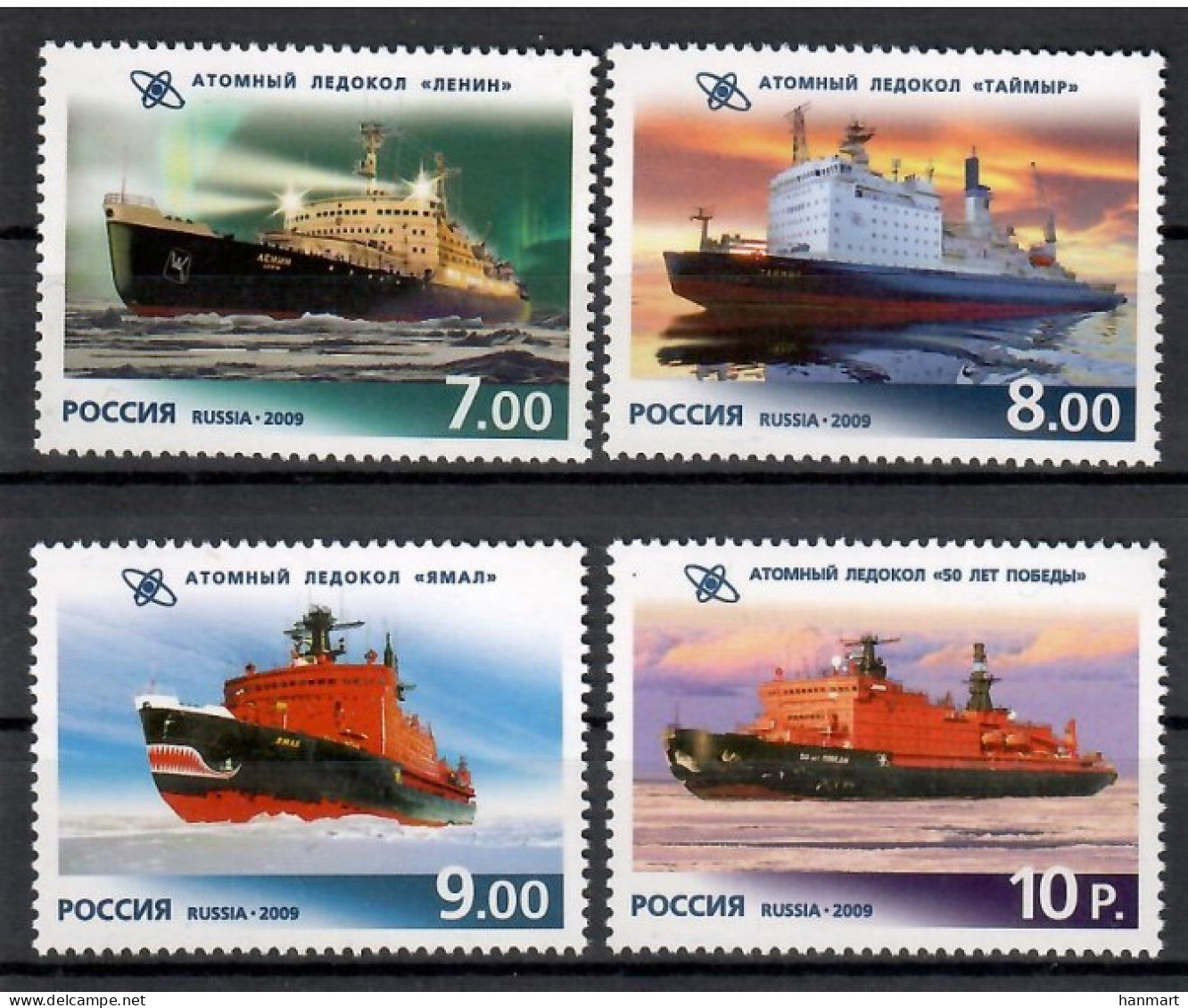 Russia 2009 Mi 1552-1555 MNH  (ZE4 RSS1552-1555) - Other