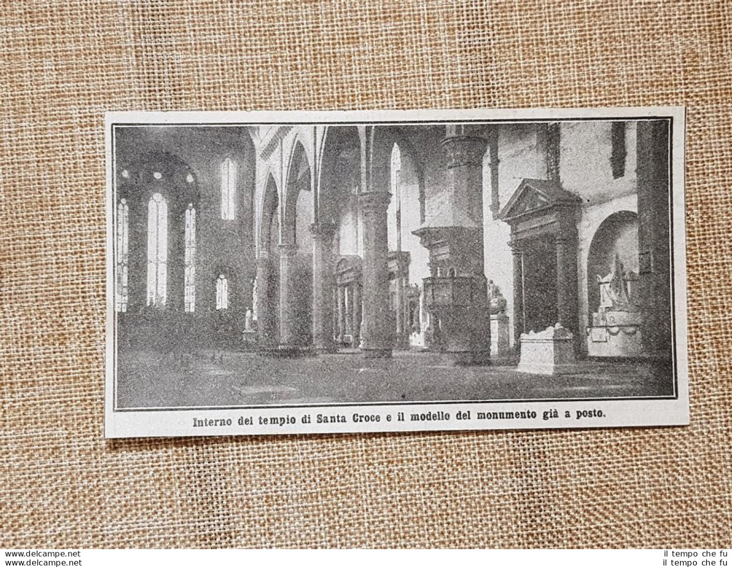 Chiesa Di Santa Croce Nel 1914 Interno Riva San Vitale Canton Ticino Svizzera - Autres & Non Classés