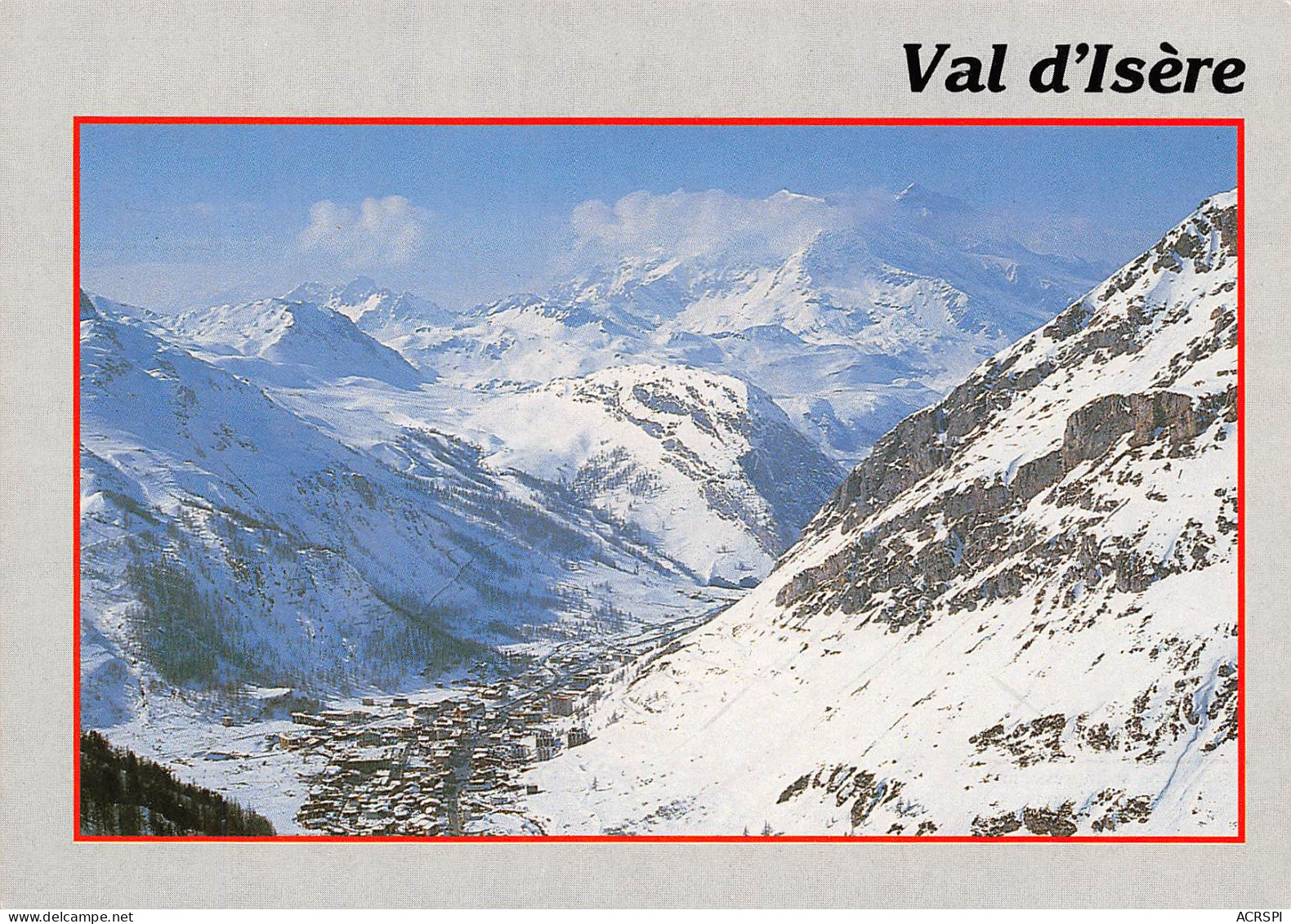 VAL D'ISERE   Vue Panoramique   12 (scan Recto-verso)MA2292Ter - Val D'Isere