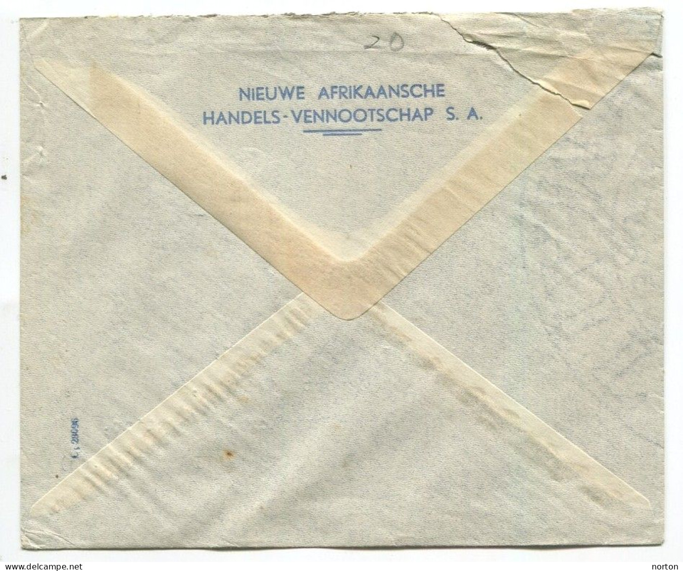 Congo Léopoldville 1 Oblit. Keach 10(-O) Sur C.O.B. 275 + 291 Sur Lettre Vers Détroit Le 25/04/1949 - Cartas & Documentos
