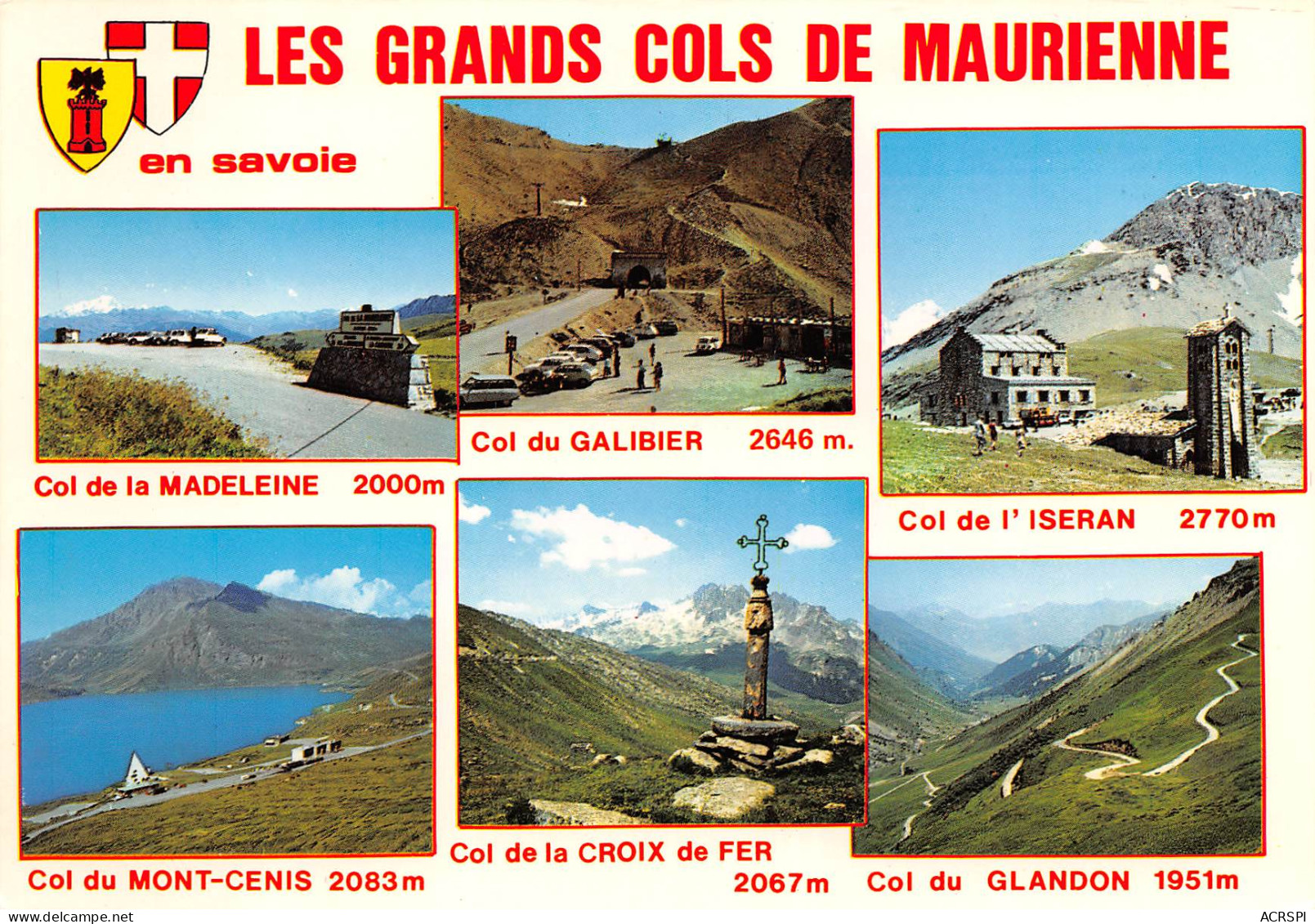 Les Grands Cols De MAURIENNE  Savoie   14 (scan Recto-verso)MA2291 - Bourg Saint Maurice