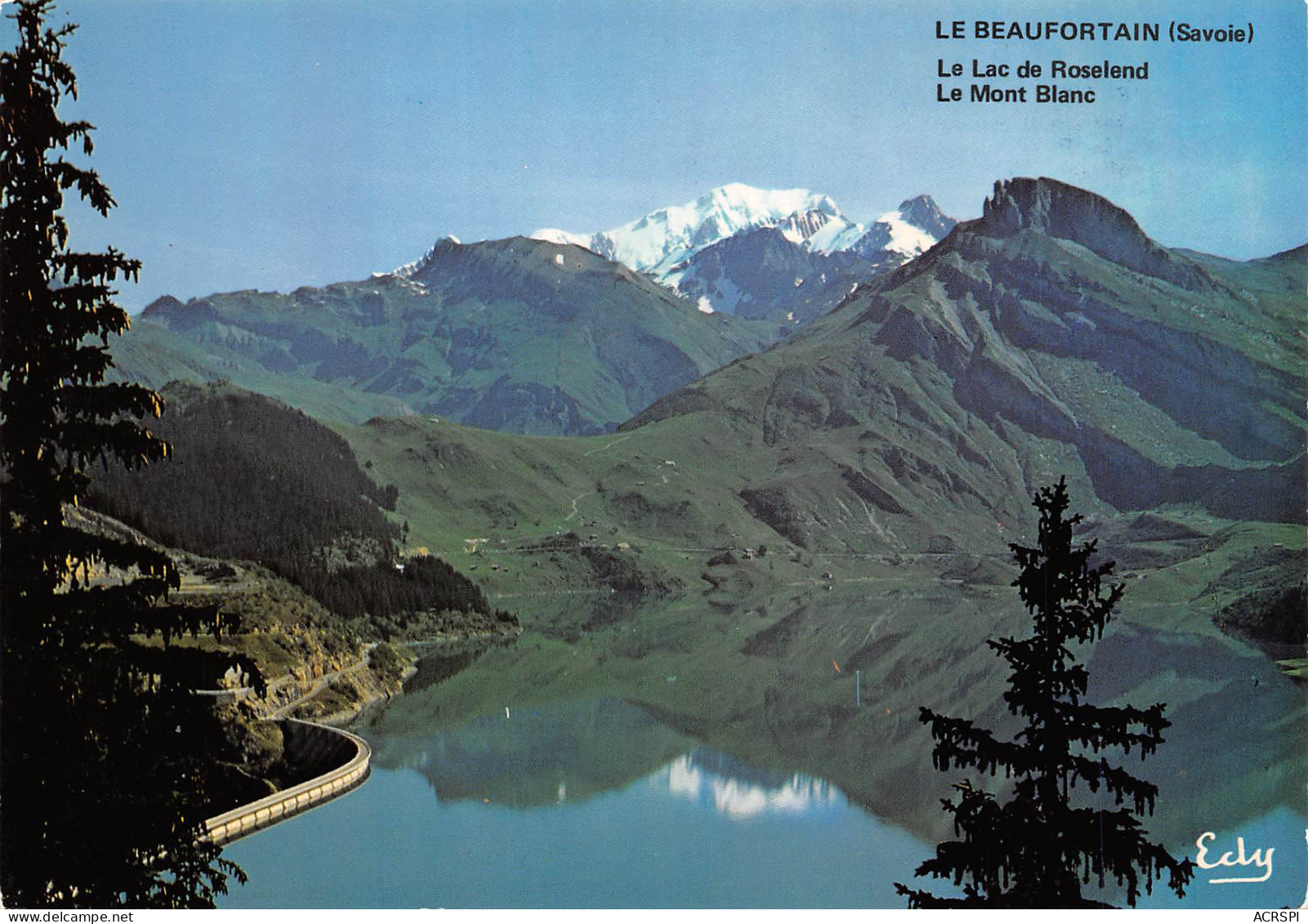 Lac De Roselend  Beaufort-sur-Doron  Bourg-Saint-Maurice  22 (scan Recto-verso)MA2290Ter - Bourg Saint Maurice