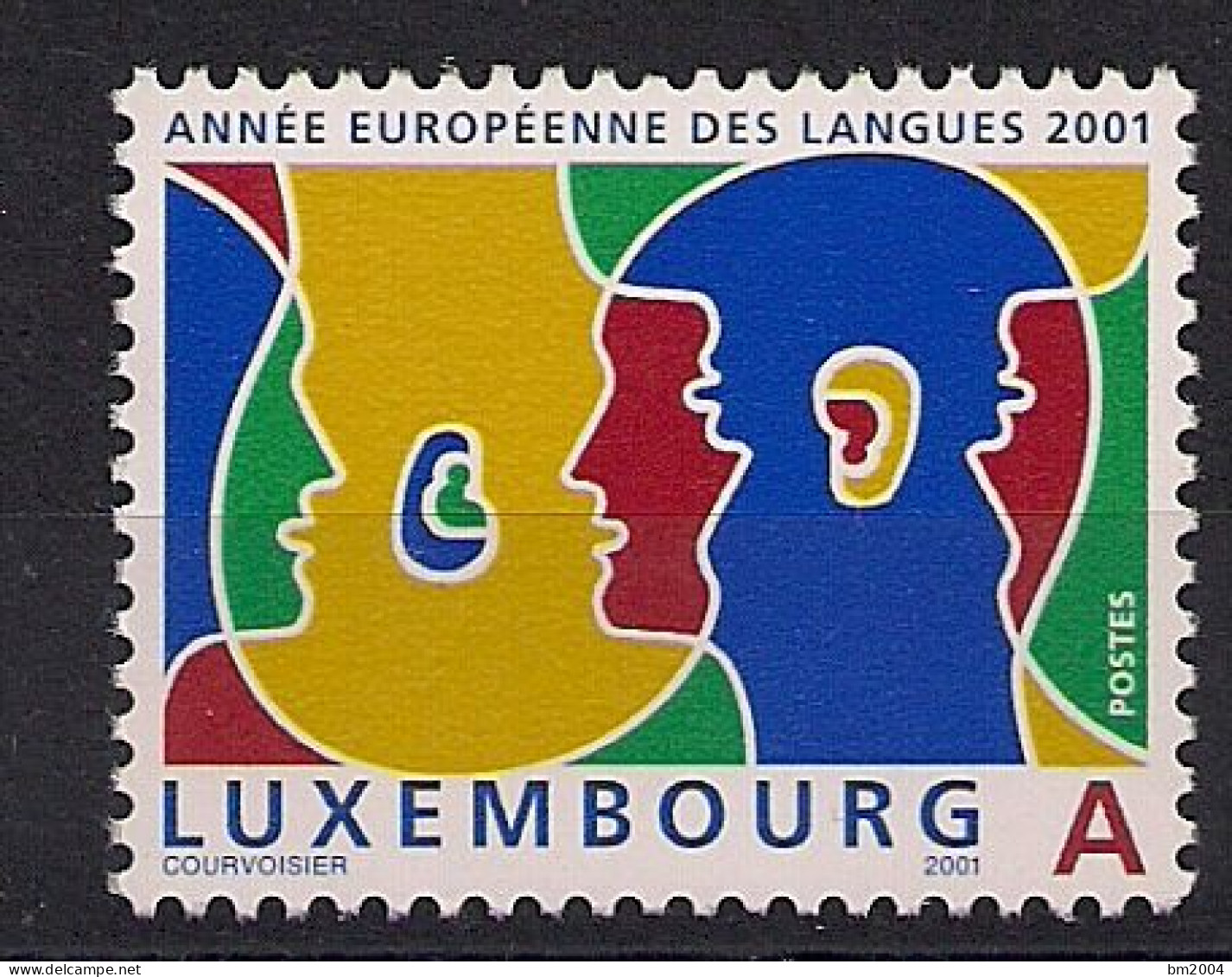2001 Luxemburg Mi. 1543**MNH   Europäisches Jahr Der Sprachen - Ongebruikt