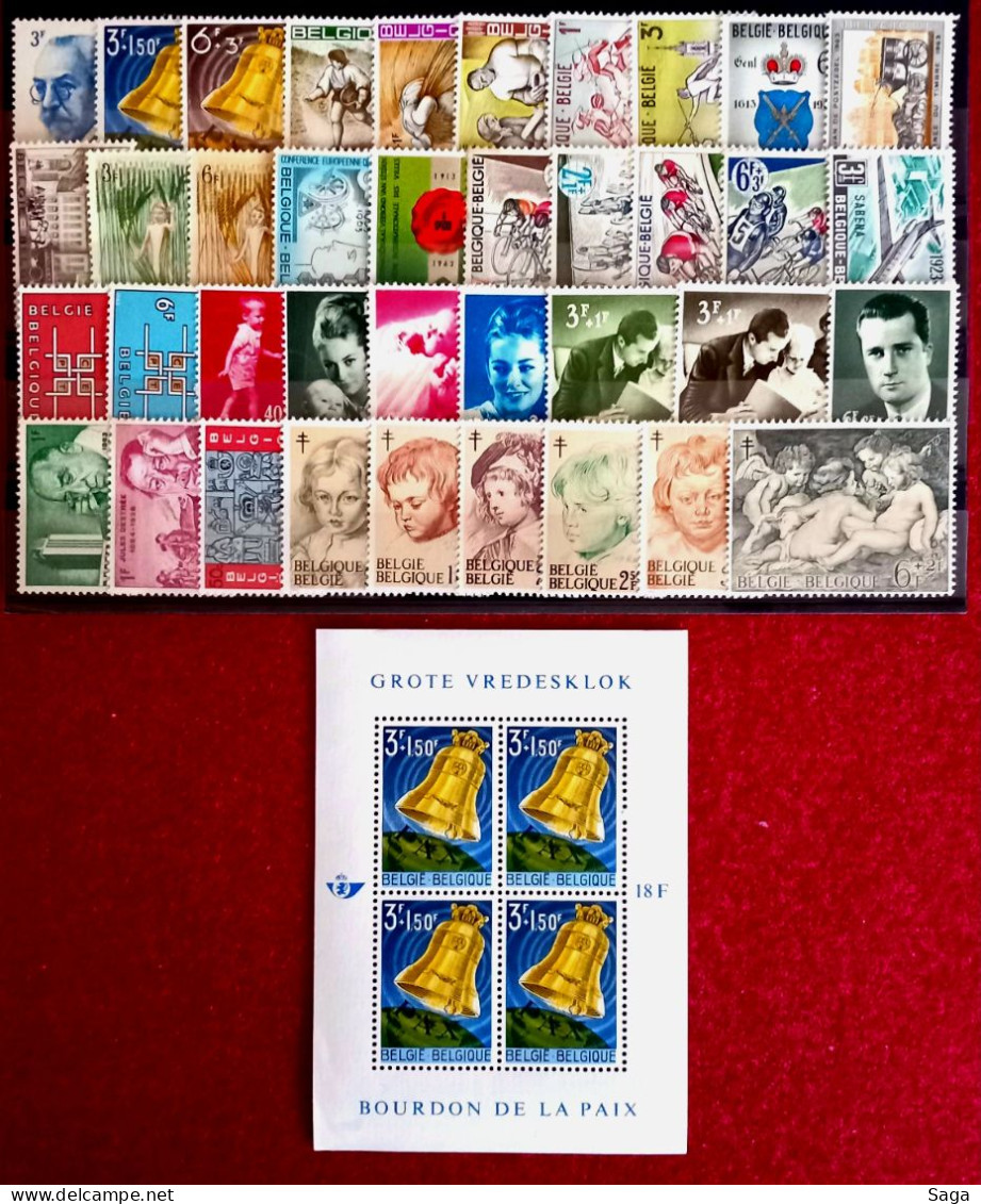 Année Complète 1963 MNH** - Full Years