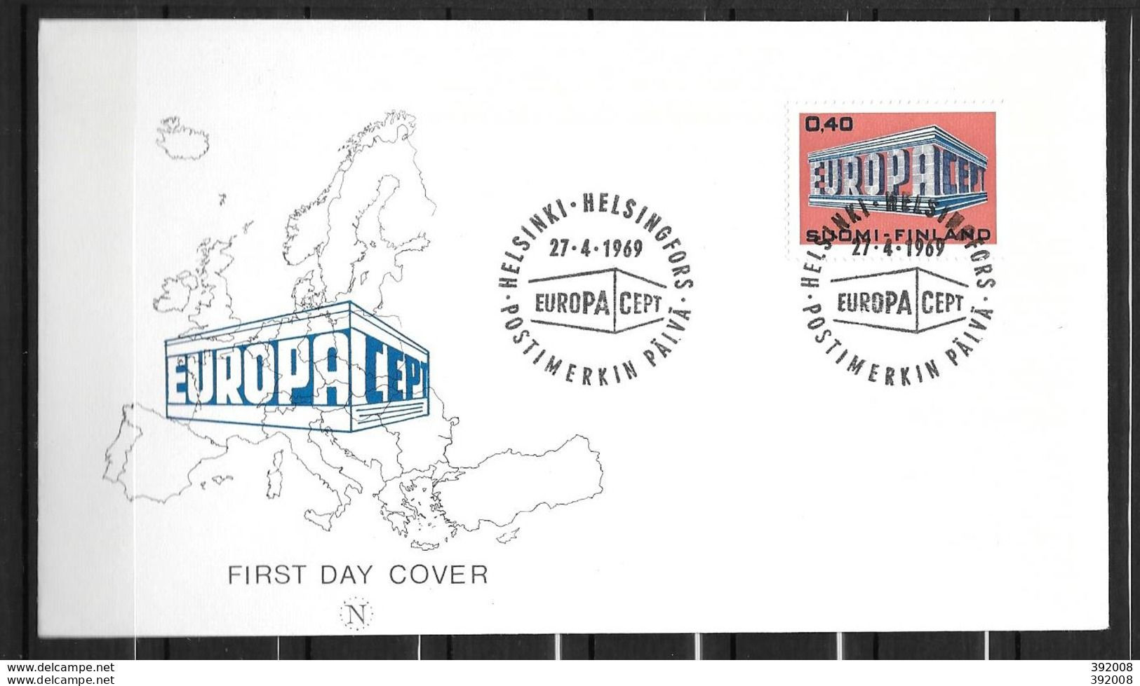 1969 - FDC - FINLANDE - 54 - 1969