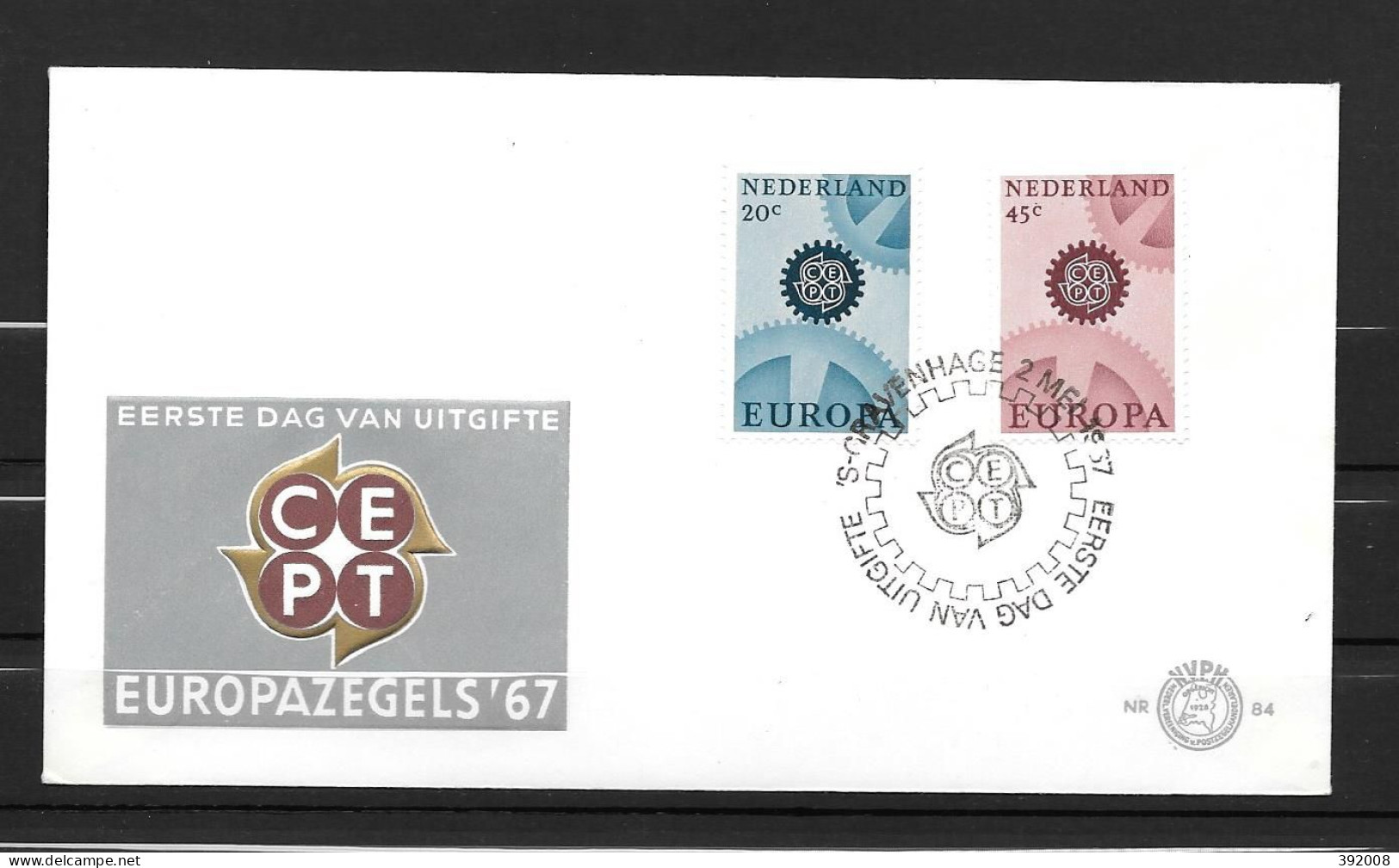 1967 - FDC - PAYS-BAS - 51  - 1967