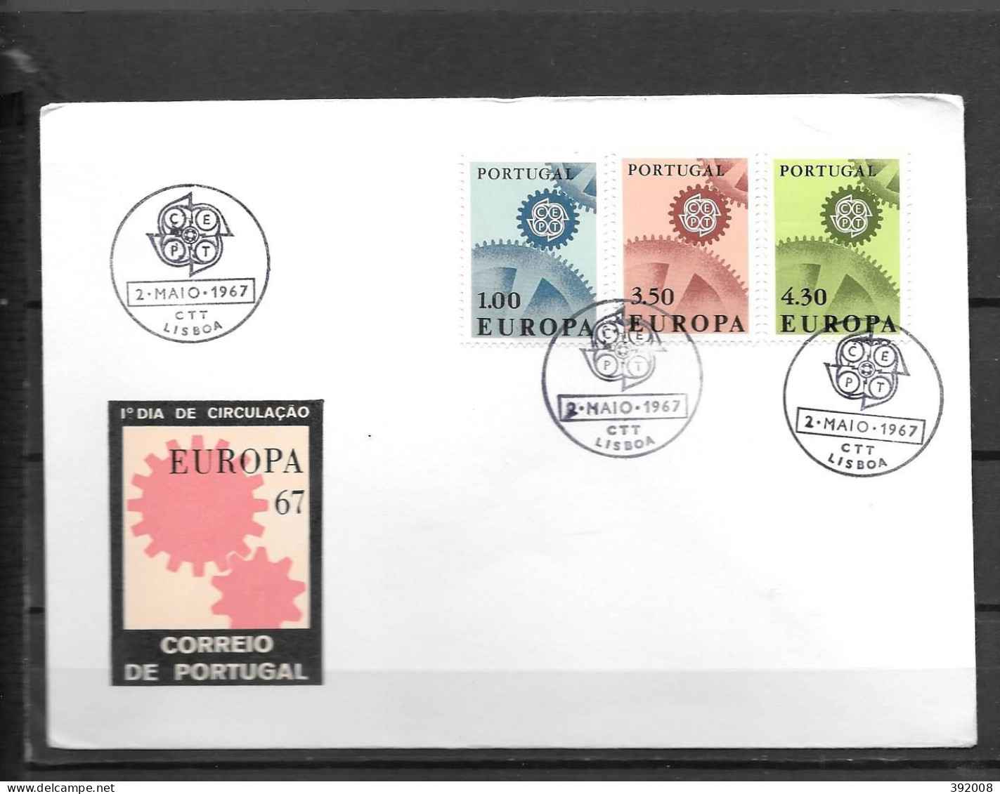 1967 - FDC - PORTUGAL - 51  - 1967