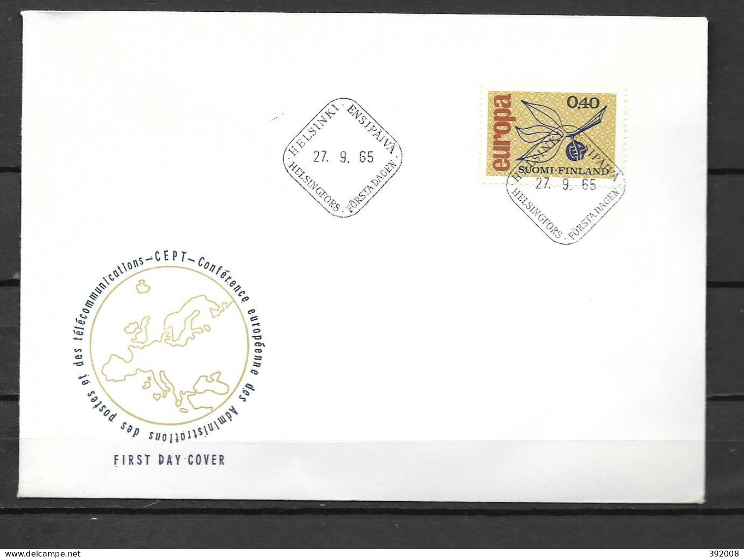 1965 - FDC - FINLANDE  - 42 - 2 - 1965