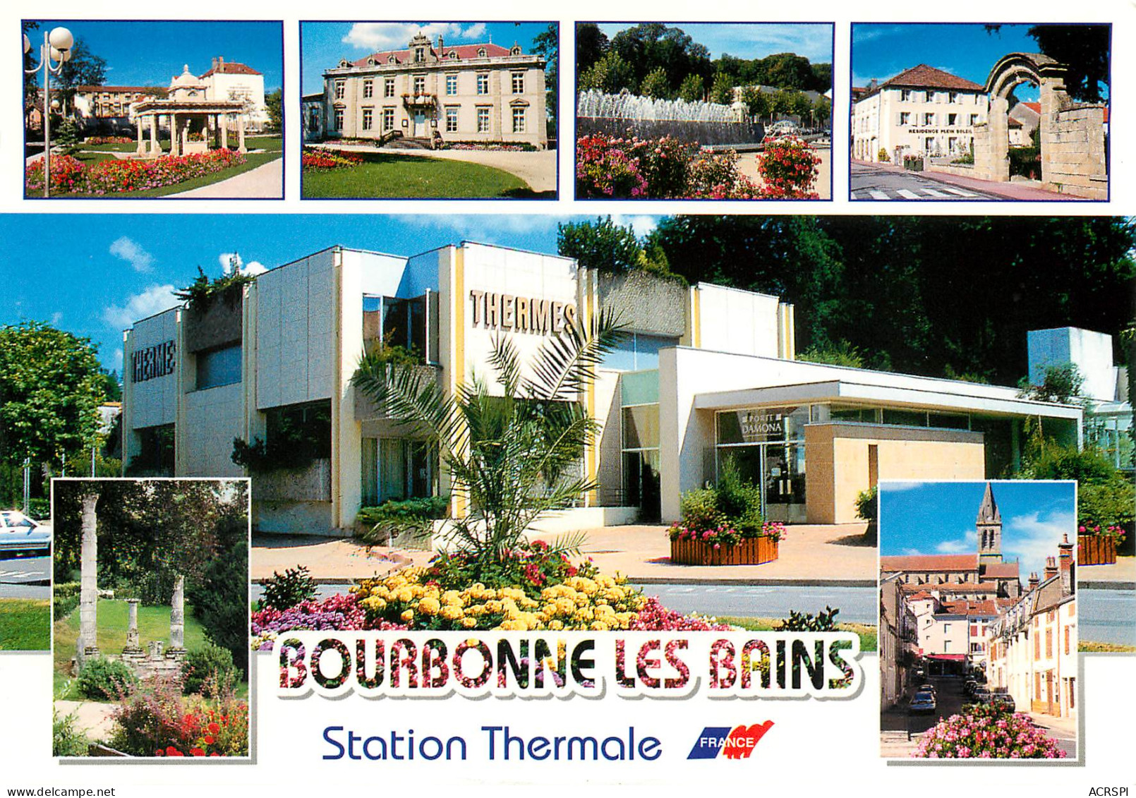 BOURBONNE LES BAINS  Station Thermale  10 (scan Recto-verso)MA2286 - Bourbonne Les Bains