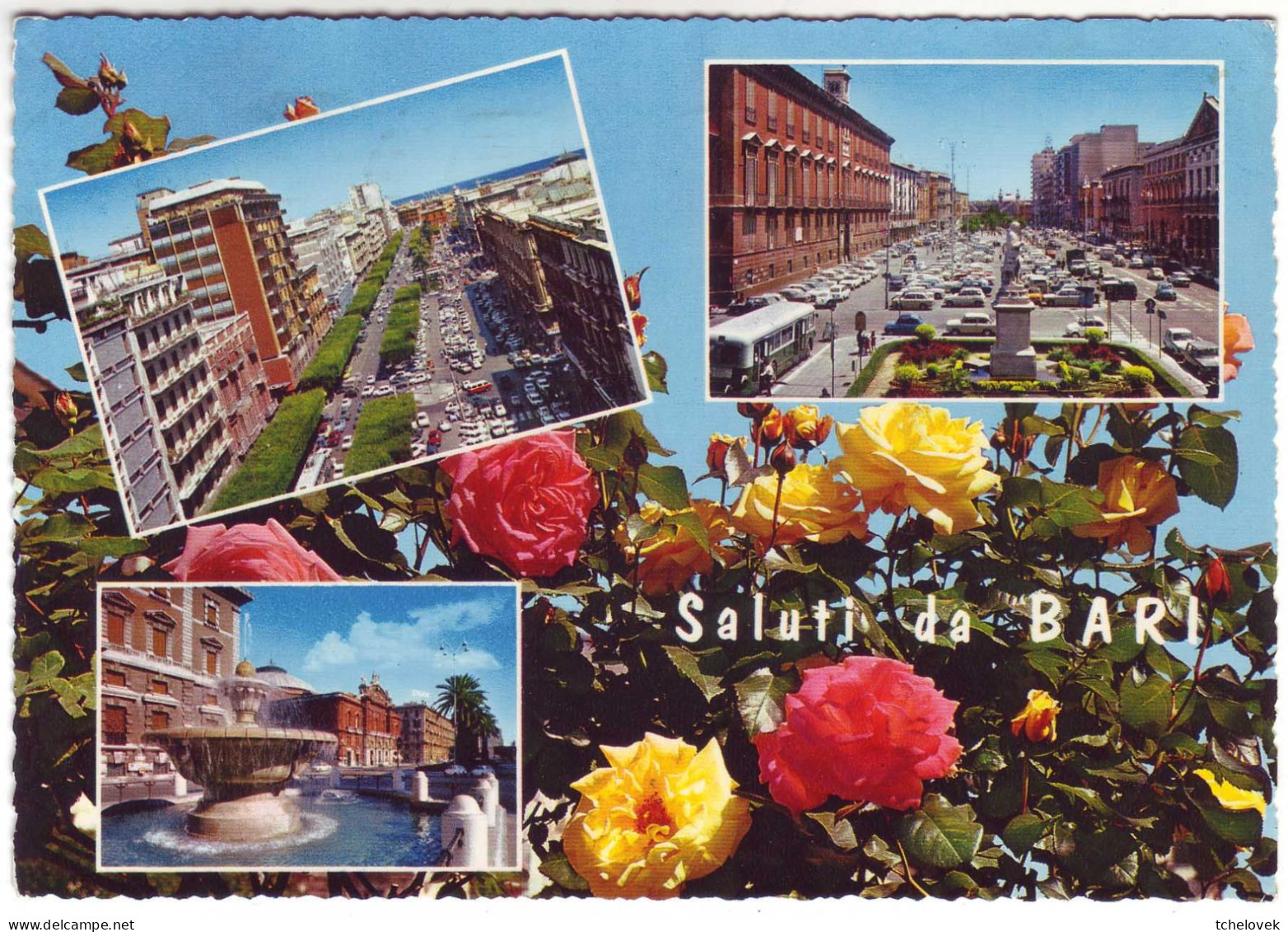 (99). Italie. Puglia. Pouilles. Saluti Da Bari 1975 (2) & Cp Pub - Bari