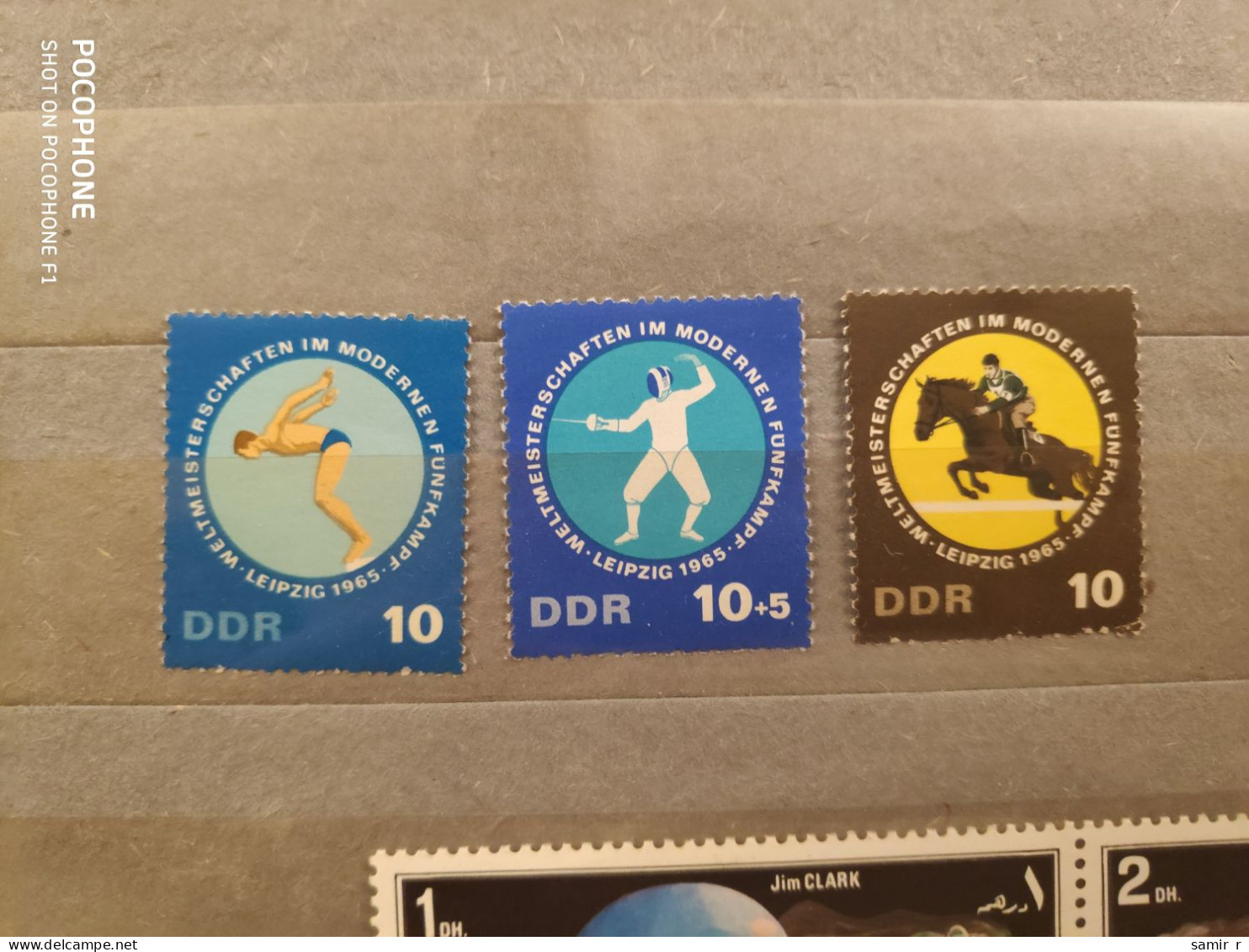 1965	Germany	Sport (F85) - Used Stamps