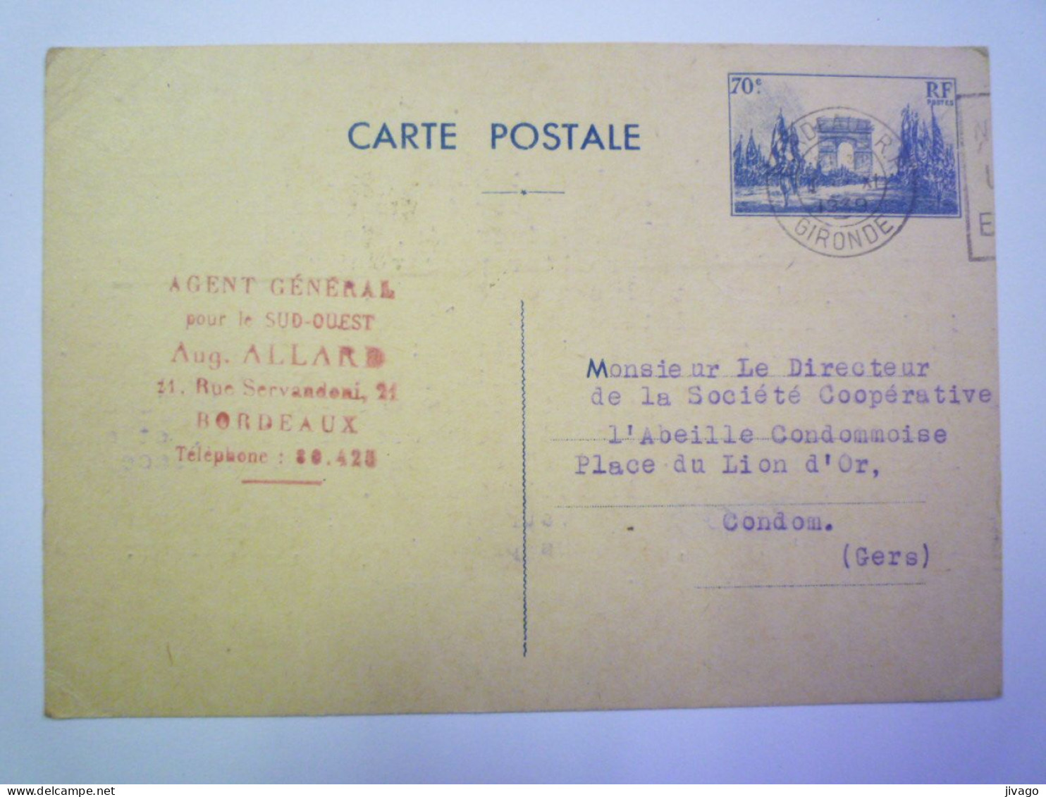 2024 - 1155  ENTIER POSTAL  N° 403 - CP1   XXX - Other & Unclassified