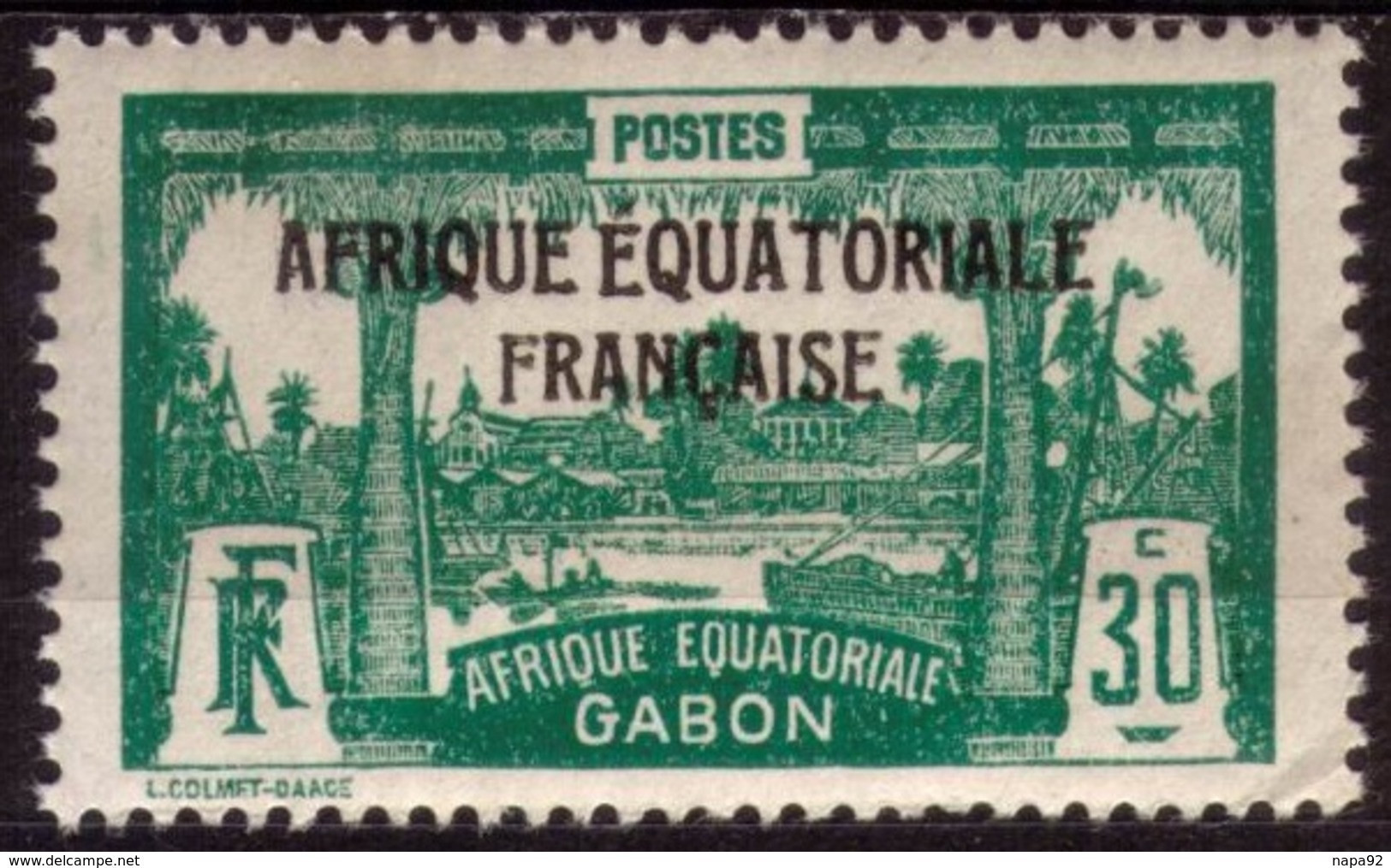 GABON 1928 YT 116A** - MNH - SANS CHARNIERE NI TRACE - Neufs