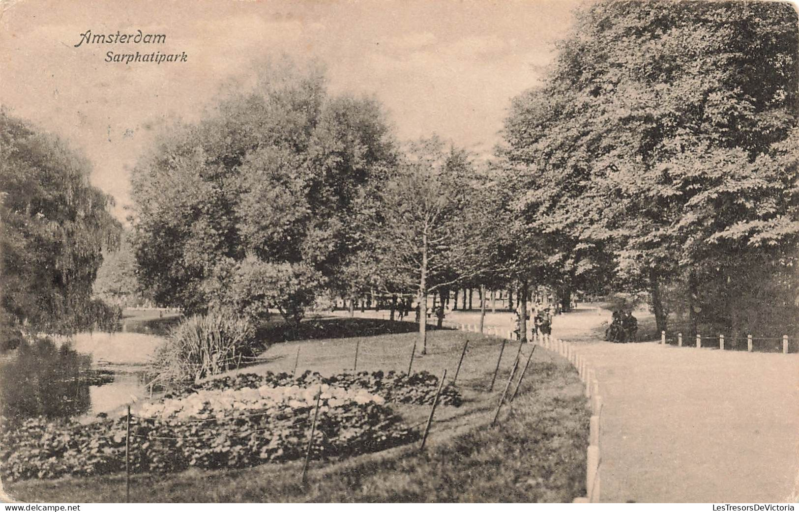 PAYS-BAS - Amsterdam - Sarphatipark - Carte Postale Ancienne - Amsterdam