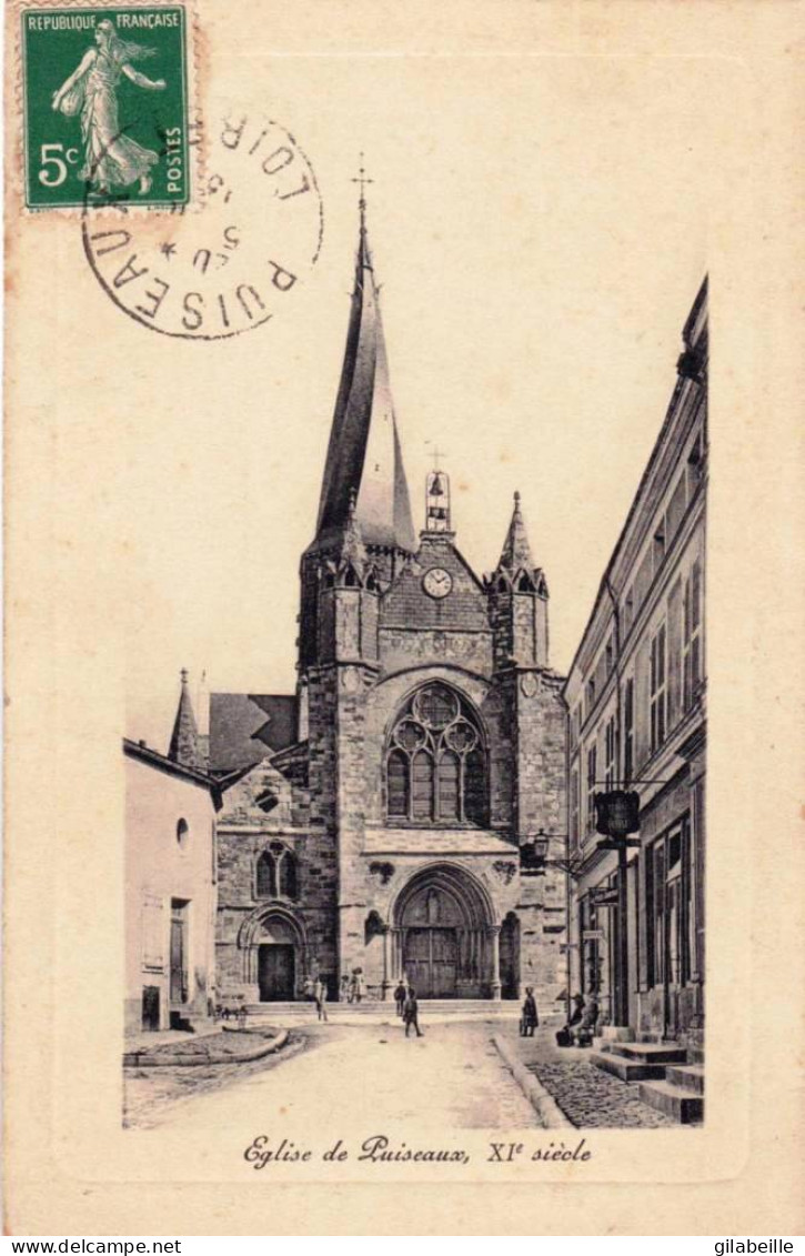 45 - Loiret -   PUISEAUX  - L'église - Puiseaux