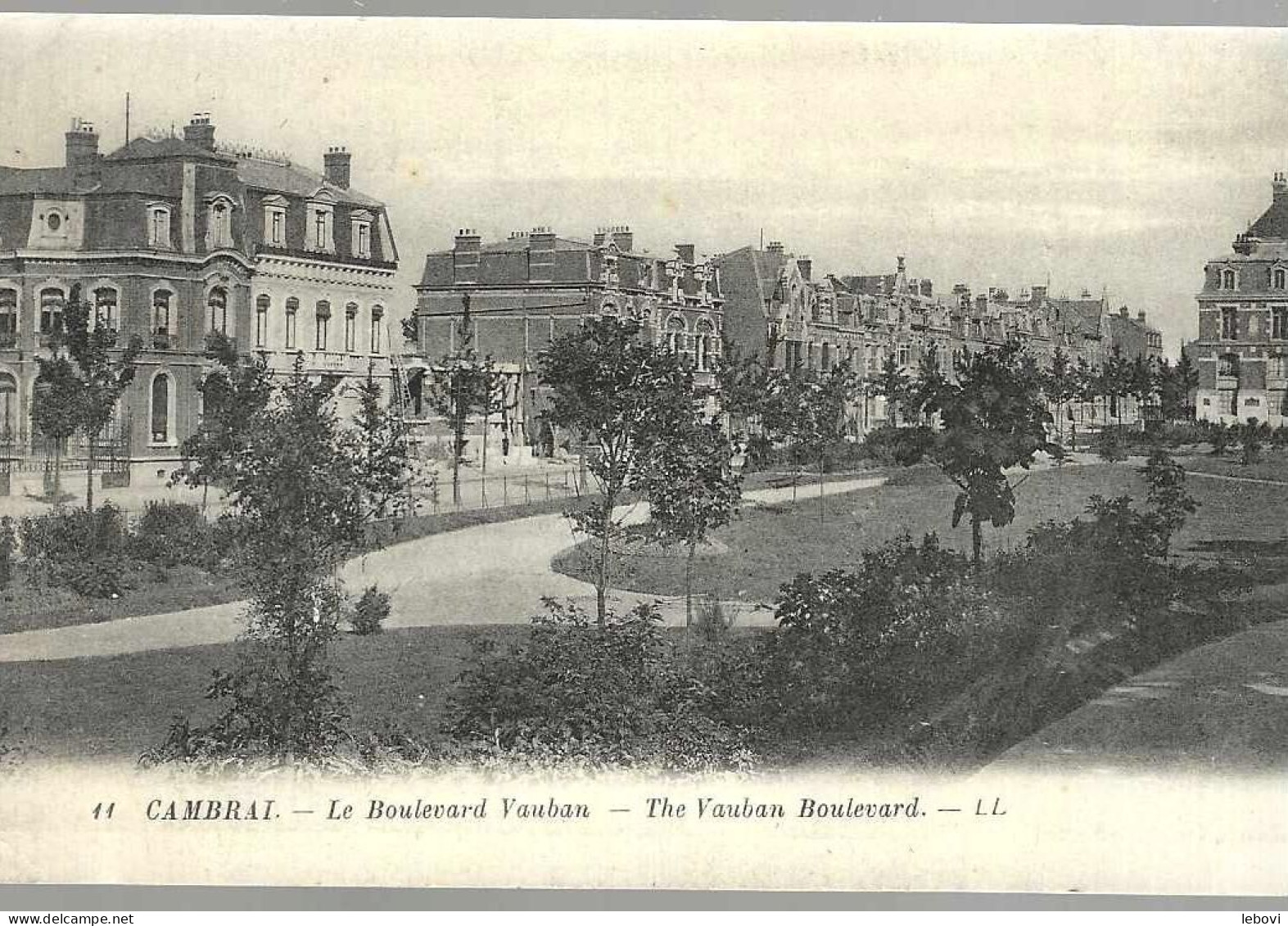 France – CAMBRAI « Le Boulevard Vauban » - Ed. LL - Cambrai