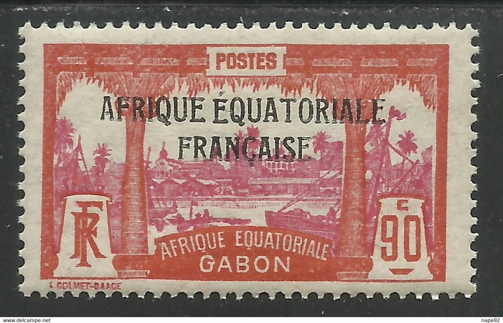 GABON 1930 YT 117** - NEUF SANS CHARNIERE NI TRACE - Neufs