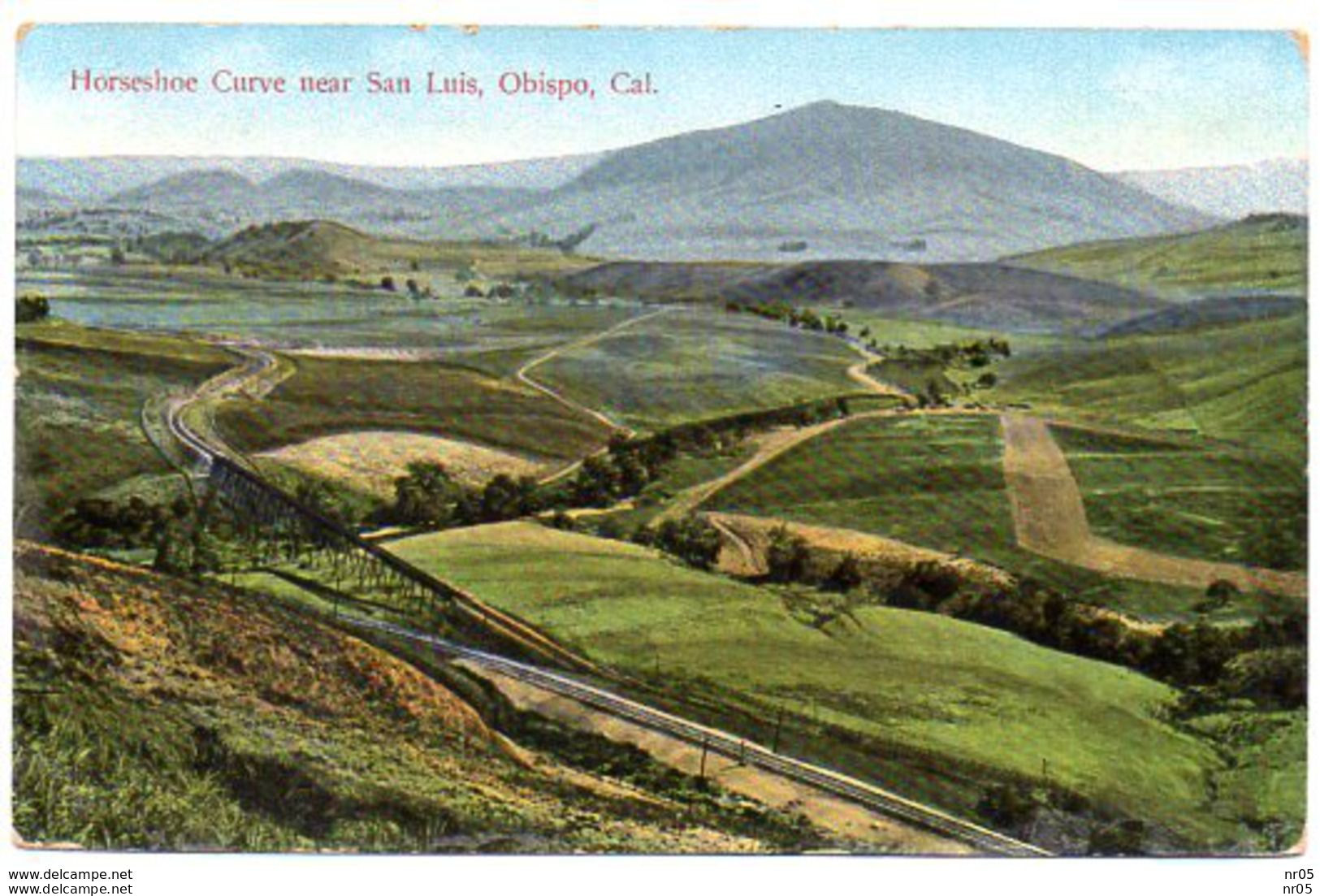 U.S.A. - Horseshoe Curve Near San Luis, Obispo, CALIFORNIA  ( Etats Unis Amerique ) - Other & Unclassified