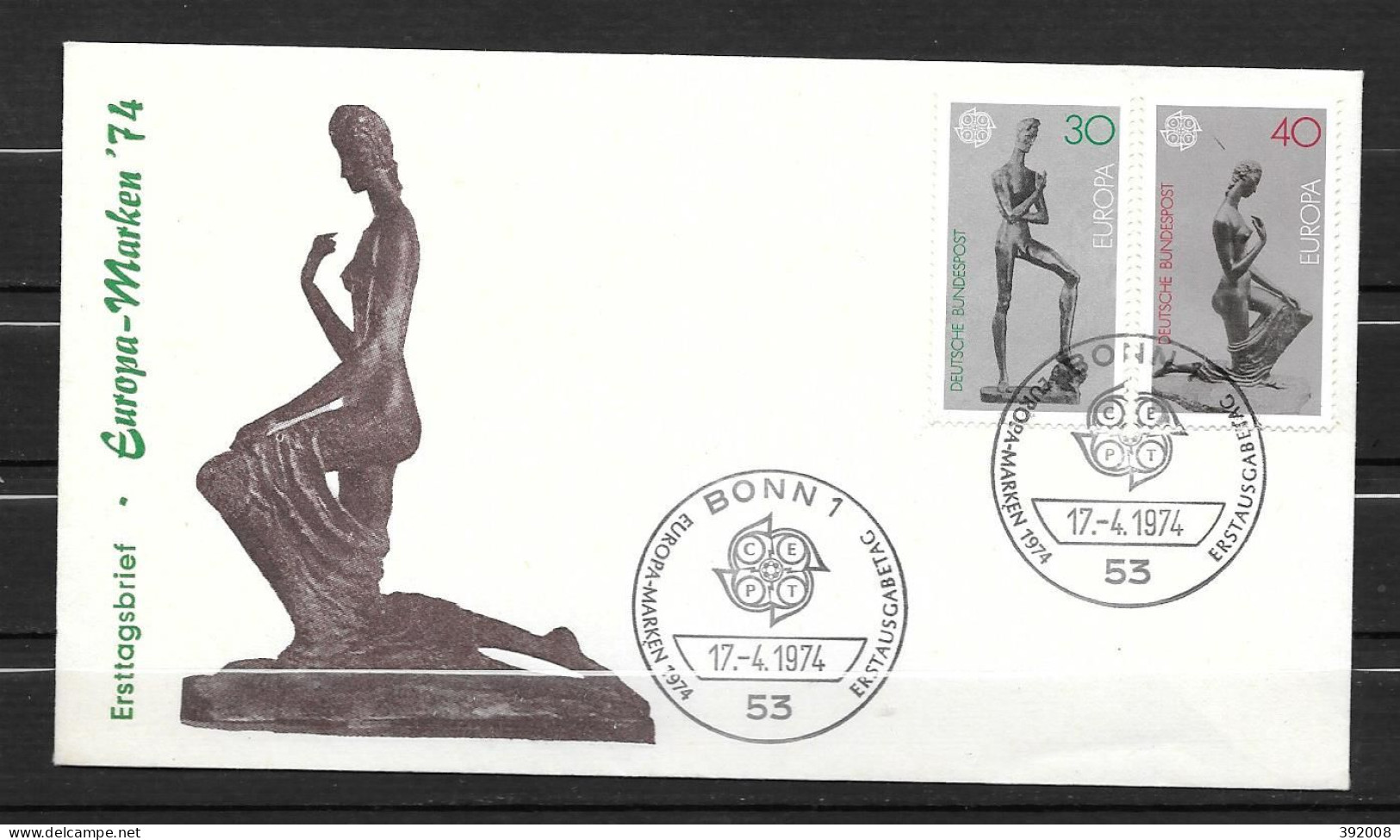 1974 - FDC - ALLEMAGNE - 61 - 1974