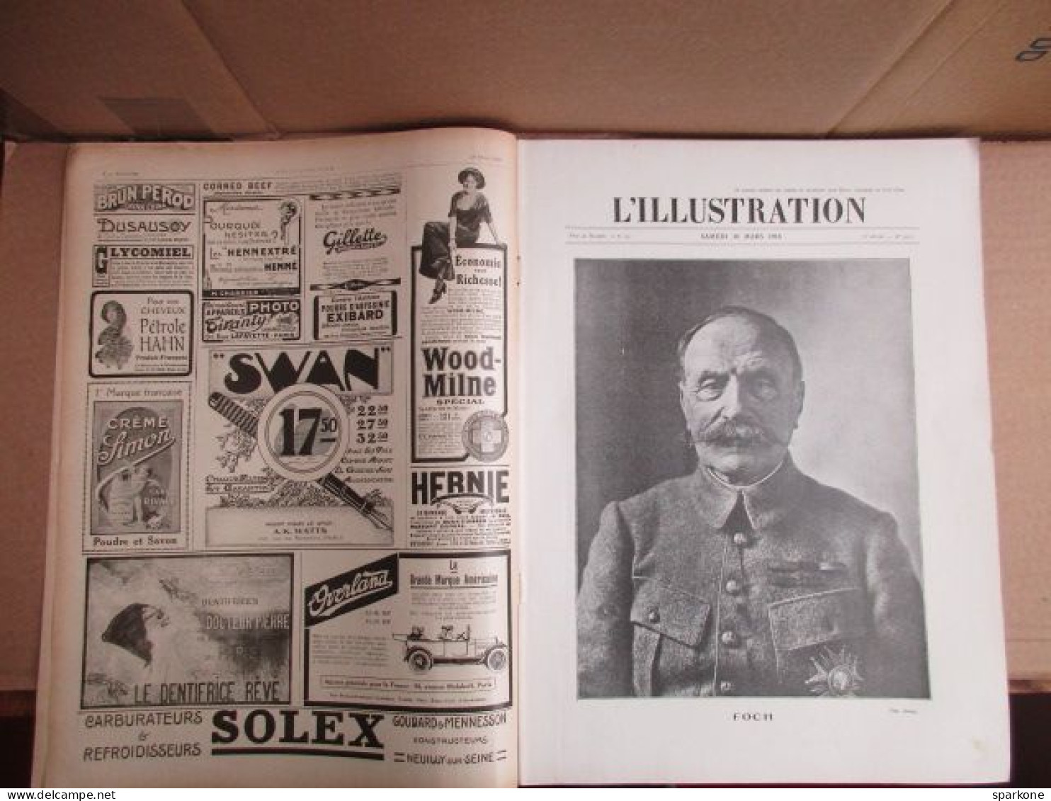 L'illustration (N° 3917 - 30 Mars 1918) - 1900 - 1949