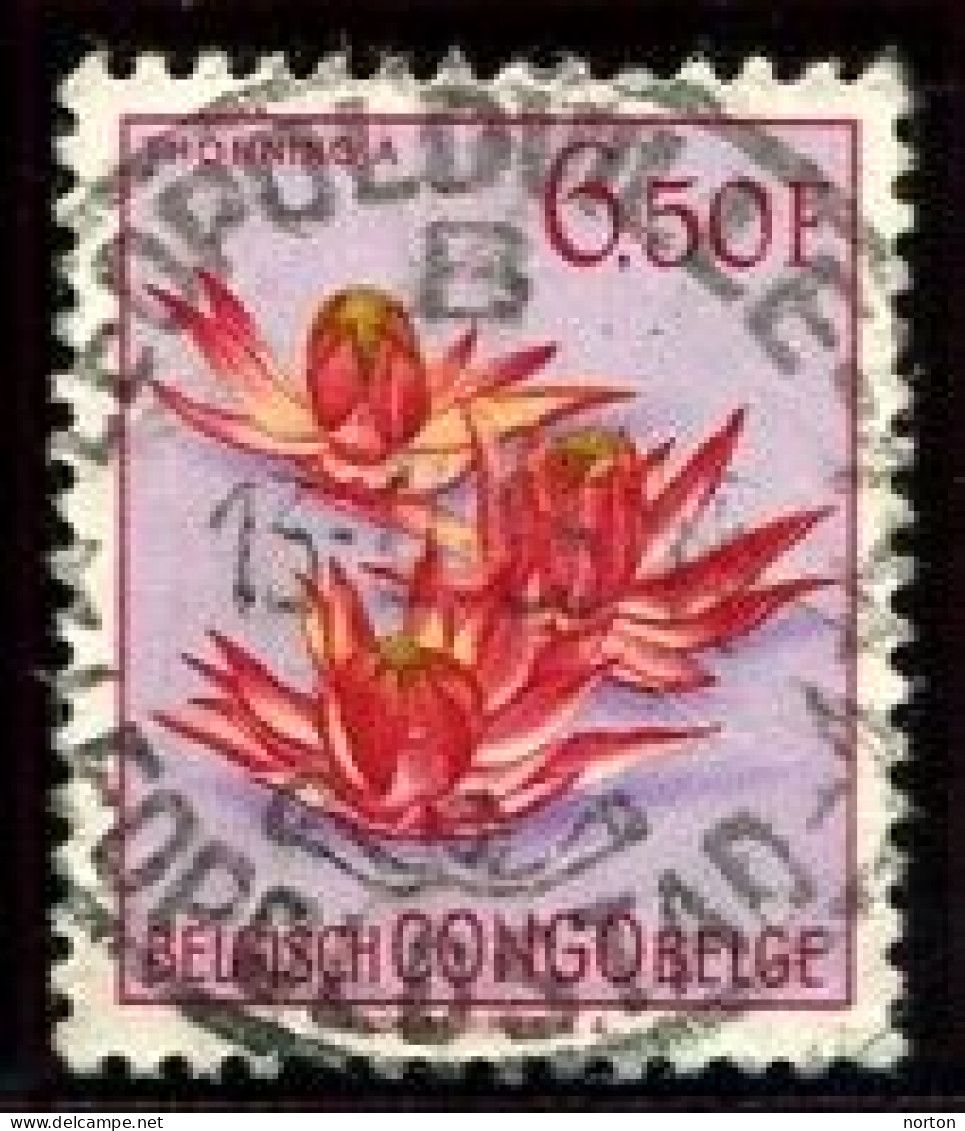 Congo Léopoldville 1 Oblit. Keach 12B(B)1 Sur C.O.B. 317 Le 13/09/1955 - Usati
