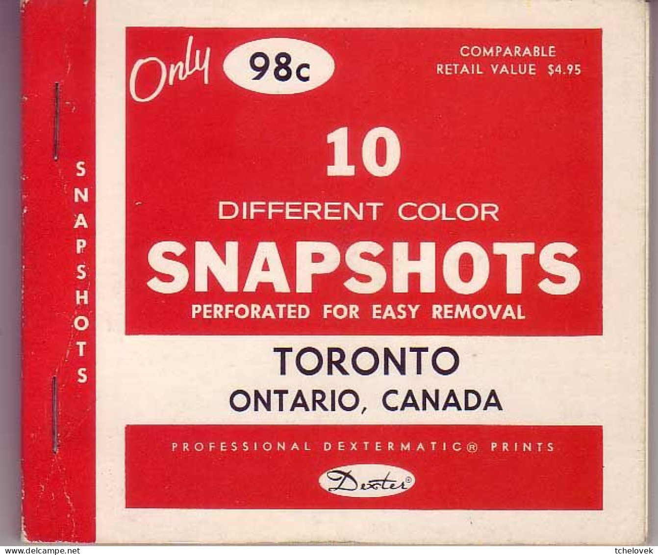 (99). Canada. Toronto S 2801 & 1983 & 10 Snapshot - Toronto