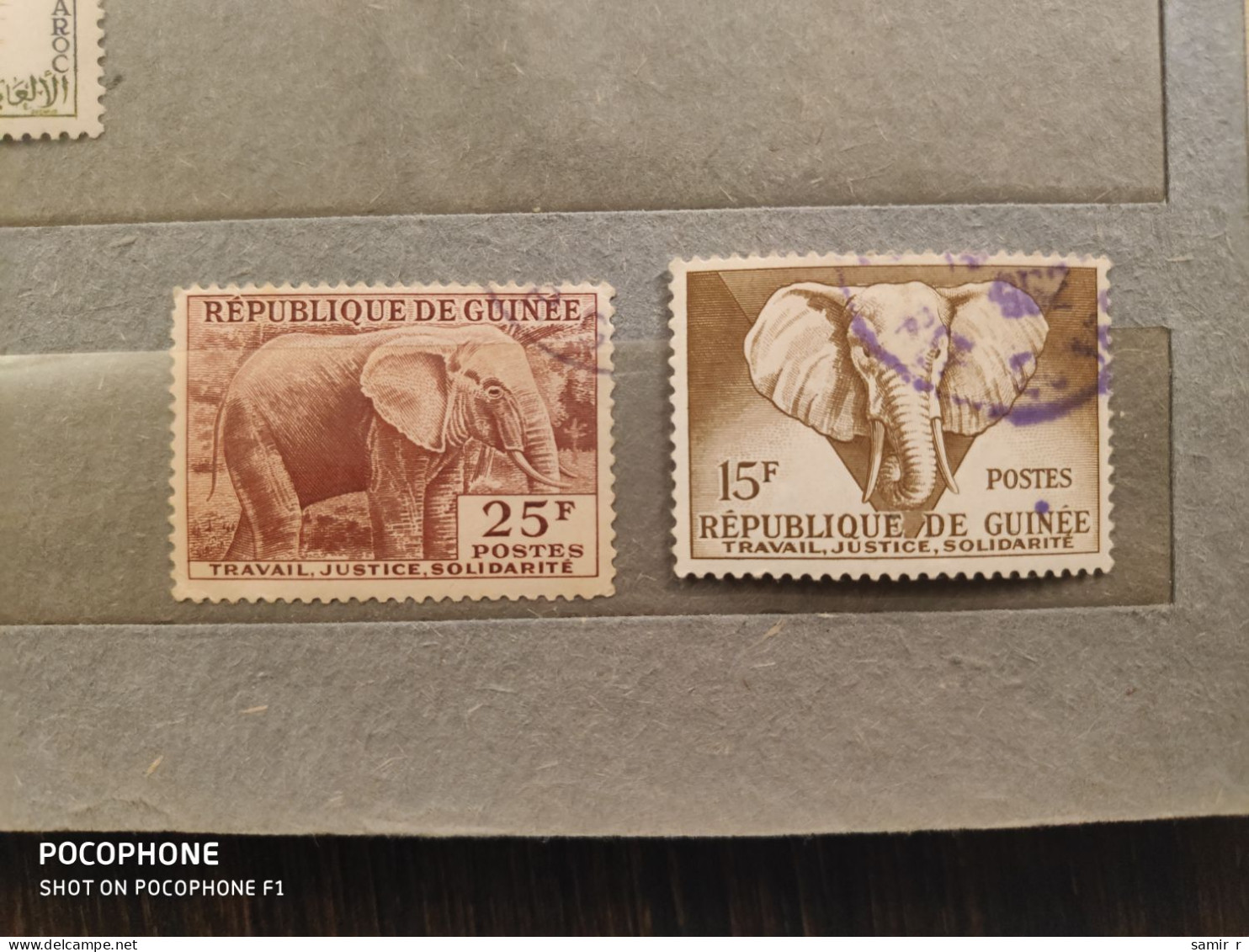 Guinea	Elephants (F85) - Guinée (1958-...)