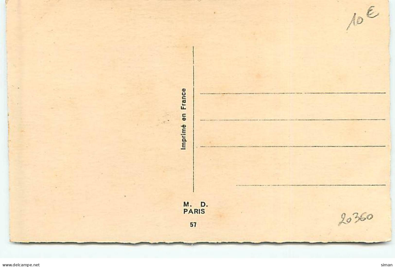 N°20360 - G. Bouret - J'me Suis Trompé D'étage, ... Mais, Tant Mieux - Bouret, Germaine