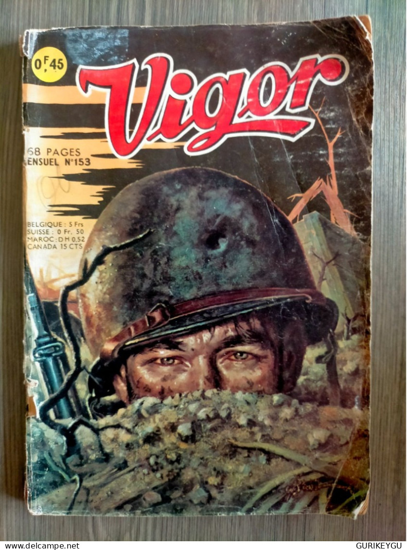 Bd Guerre VIGOR  N° 153   AREDIT 1966 - Arédit & Artima