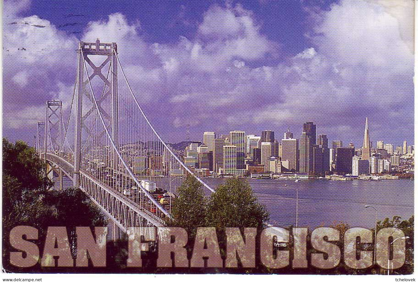 (99). USA. California. CA. San Francisco Twin Peaks & Bay Bridge - San Francisco