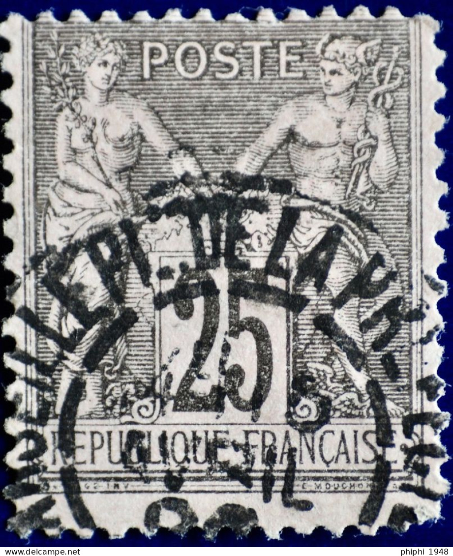 -Sage N°97  Type Ll Ob: MARSEILLE PL DE LA PREFECTURE . - 1876-1898 Sage (Type II)